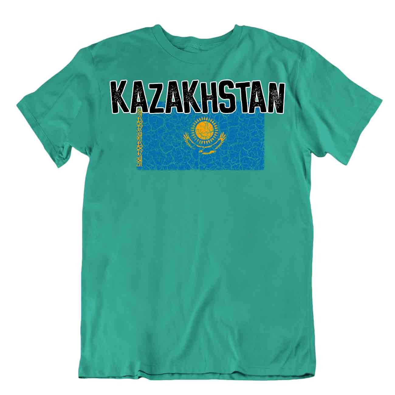 Camiseta Bandera Kazajstán Moda País Souvenir Regalo Camiseta Logotipo del Orgullo - Imagen 4 de 8