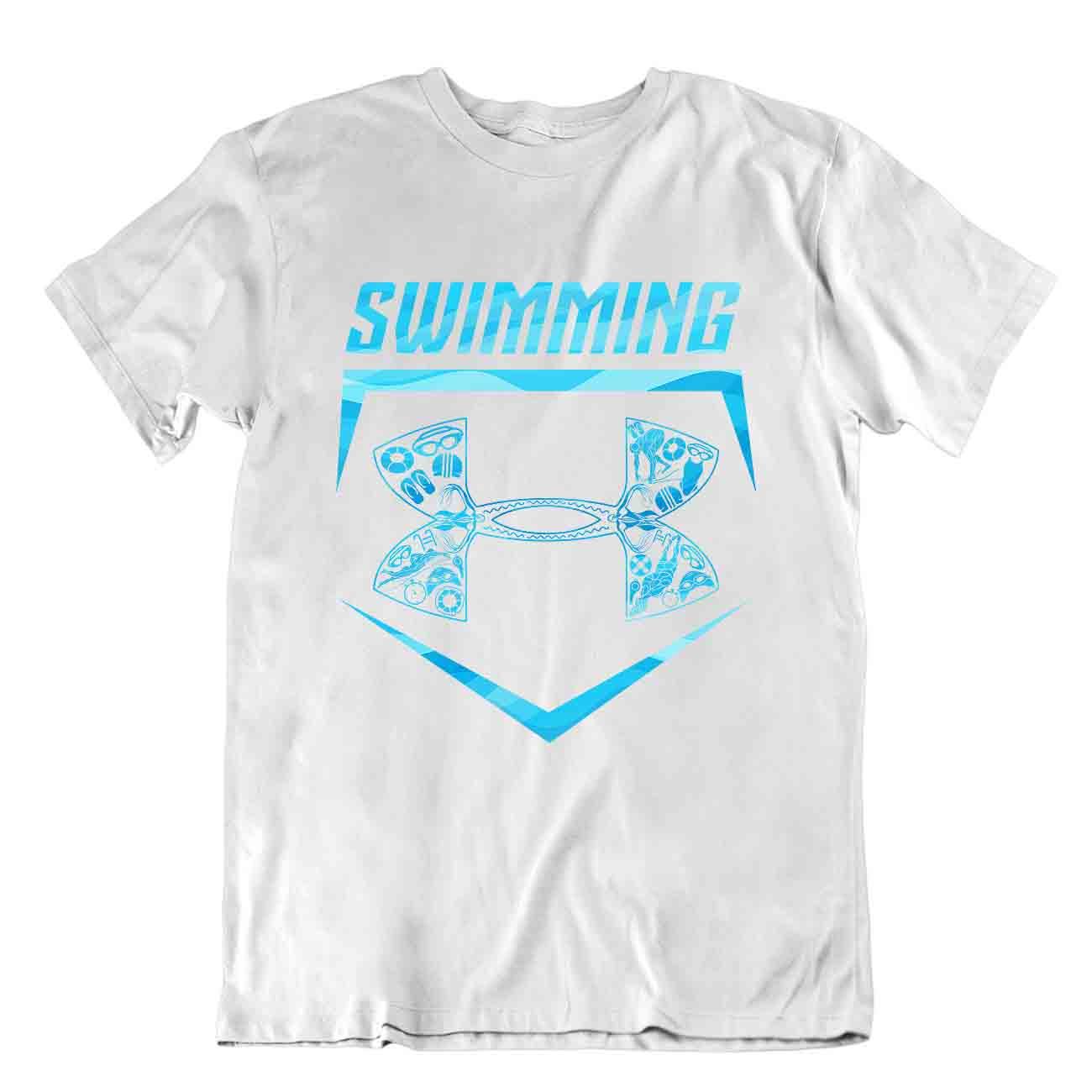 Swimming T-SHIRT Modern Cool Design TEE T Elegant Sports Karma SHIRT