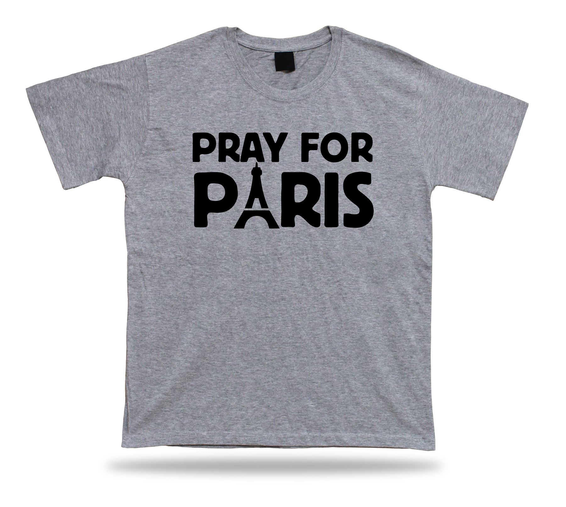 Pray for Paris support fight against terror T-shirt memory victimes November 13 - Picture 3 of 4