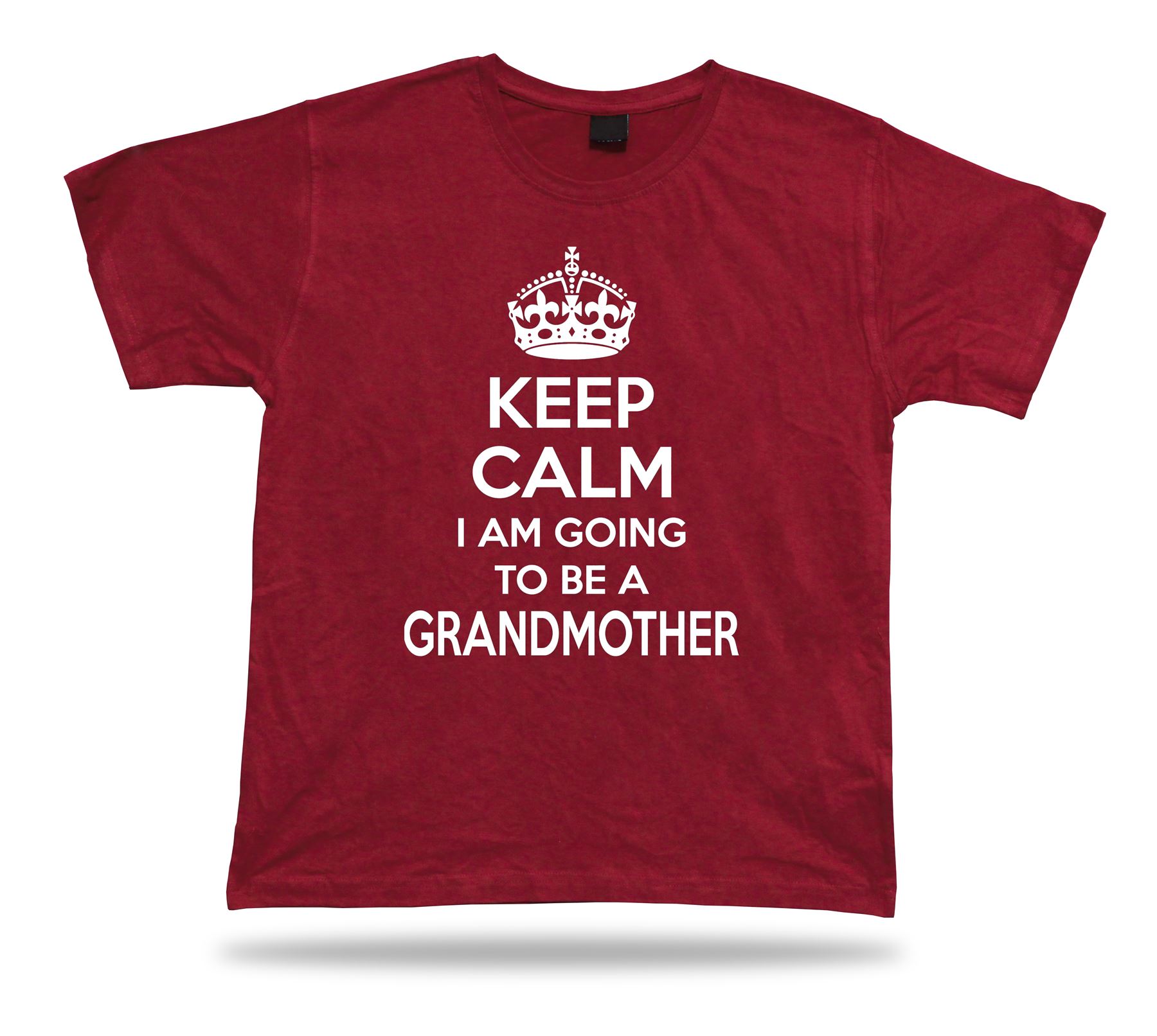 KEEP CALM I AM GOING TO BE A Grandmother bestes T-Shirt Geschenkidee Geburtstagsgeschenk - Bild 7 von 8