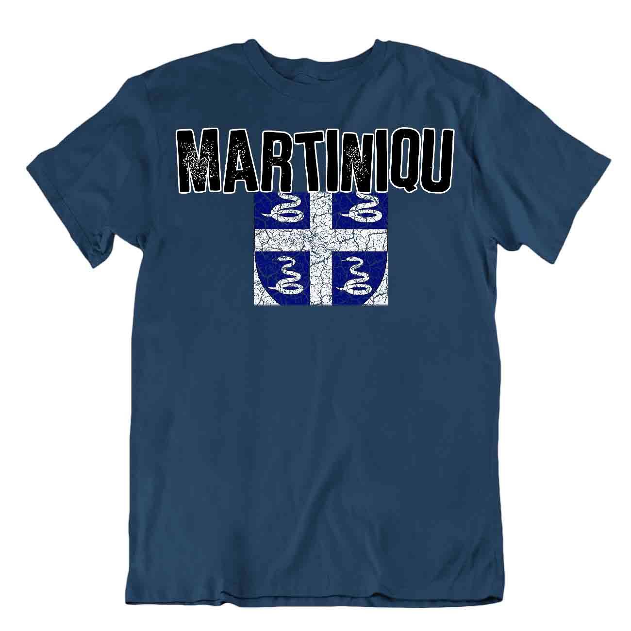 Flag T-Shirt Martinique Fashion Country Souvenir Gift Tee Pride logo - Picture 6 of 8