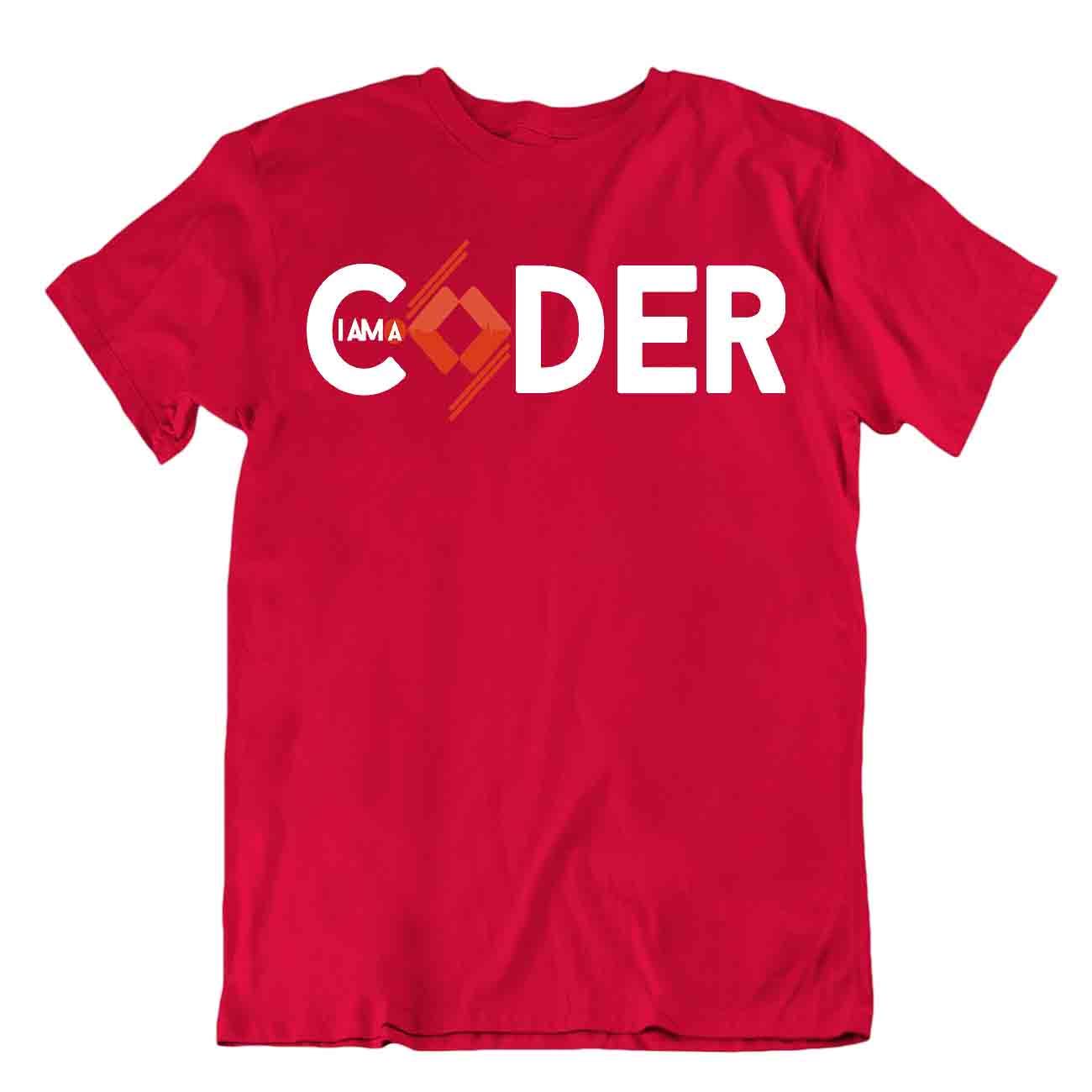 Coder Cool Design T-Shirt Programmer Shirt Computer Nerd Tee Textile - Picture 7 of 8