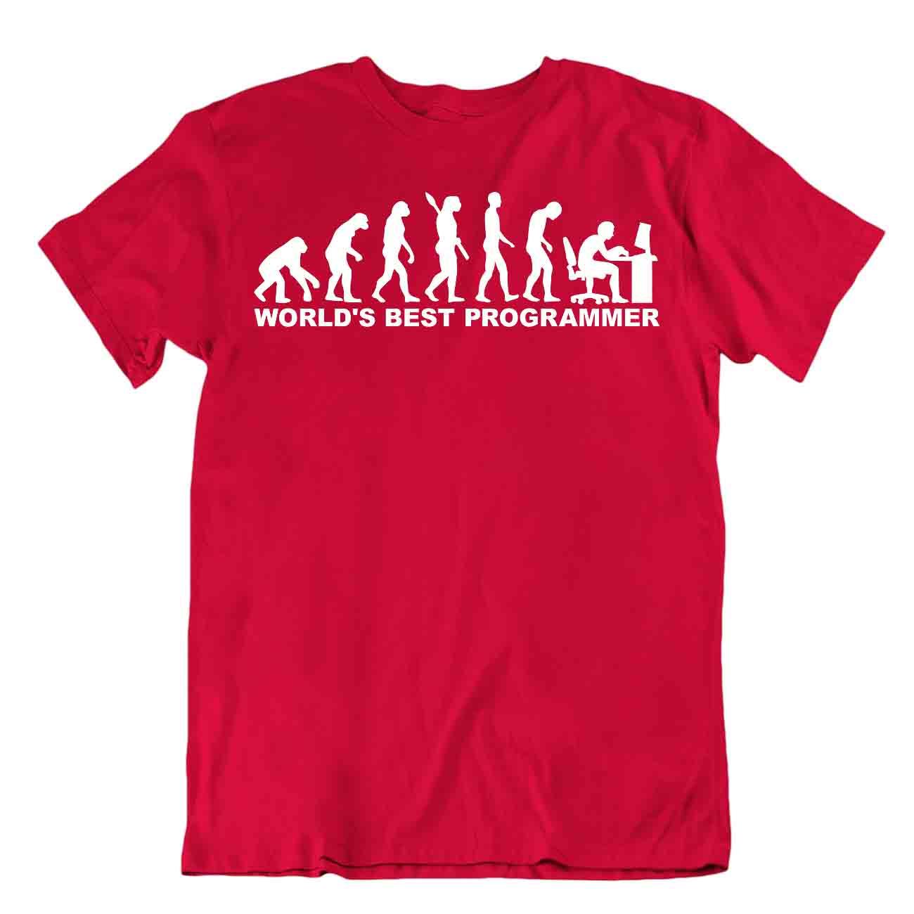 Human Dynasty Tshirt Programmer Computer T-Shirt Funny Comic Tee - Picture 7 of 8