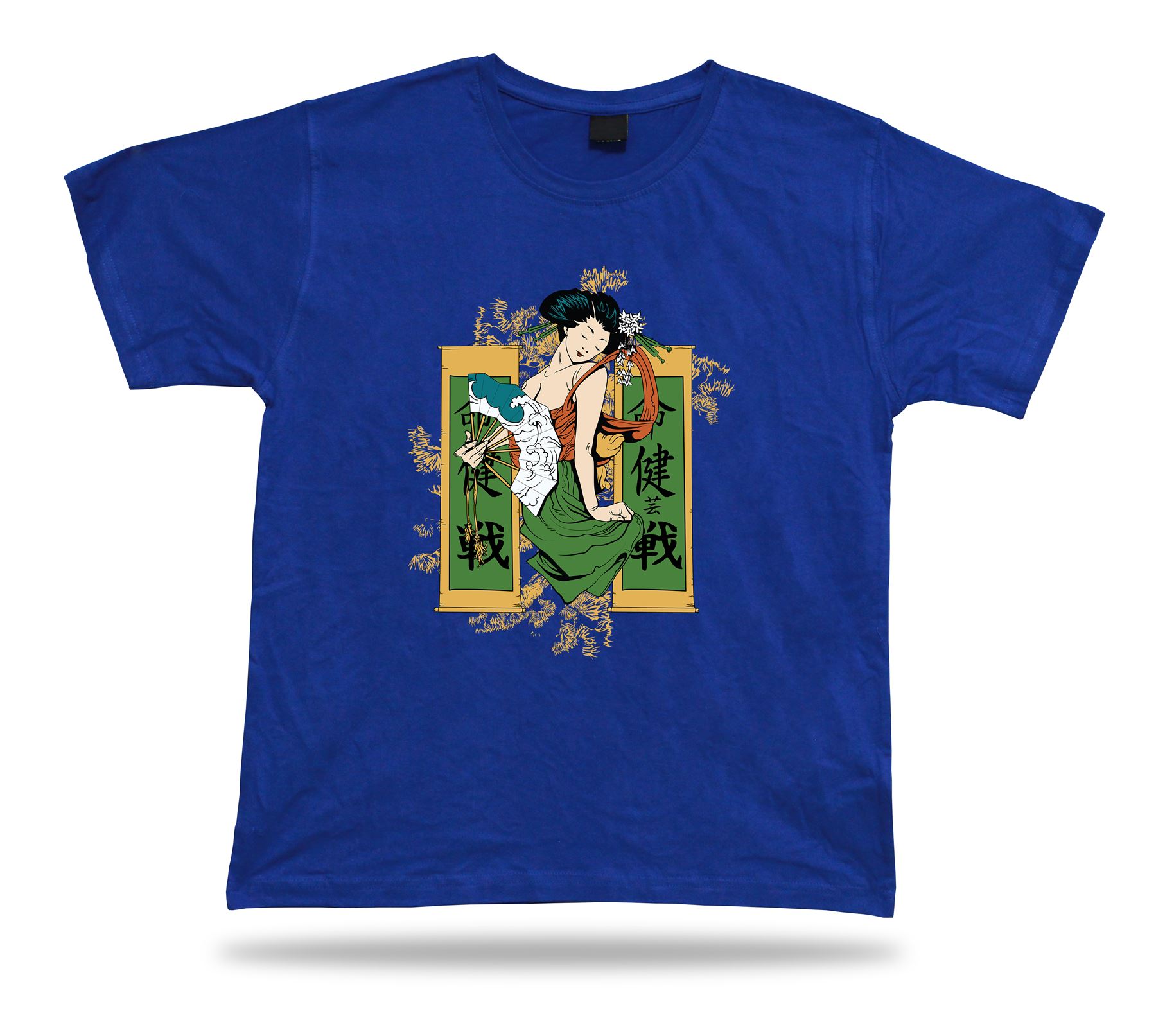 Japonesa Dacing Giesha Impresionante Moderno Estilo Camiseta Diseño Cumpleaños Regalo - Imagen 3 de 8