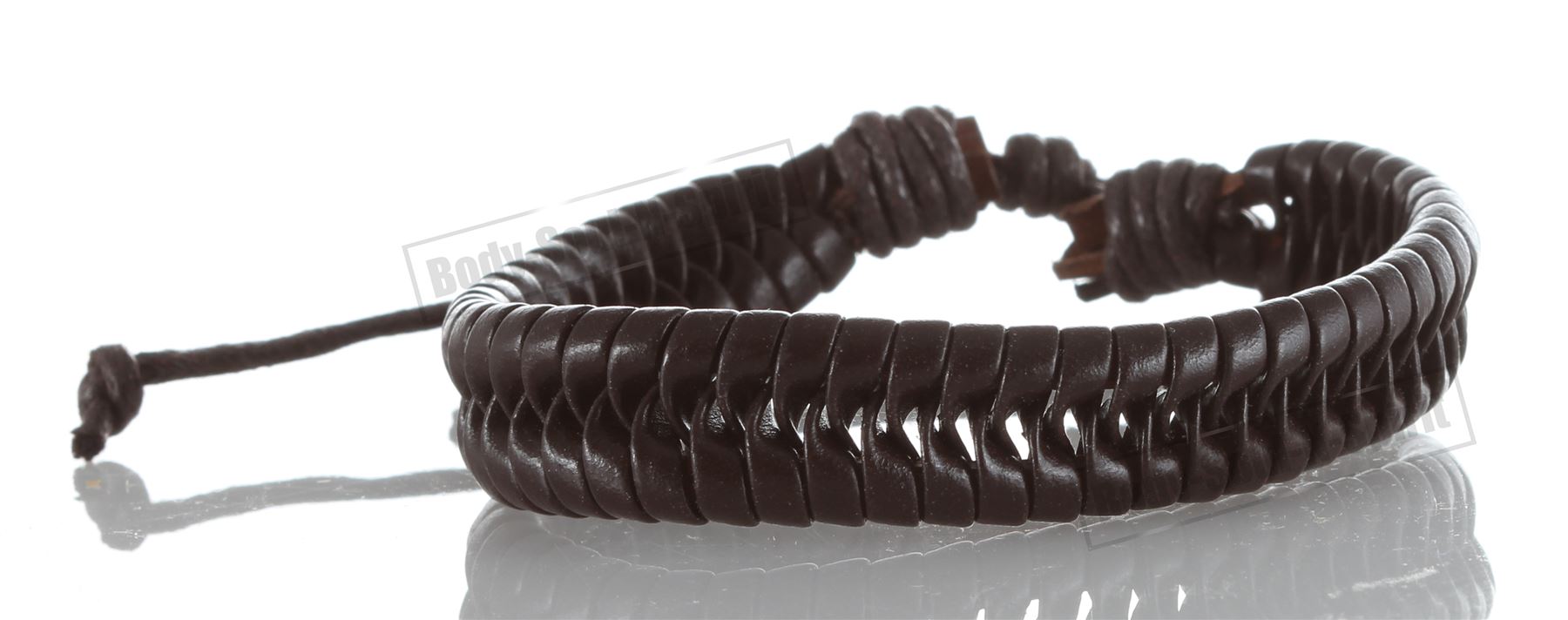 Braided Leather Bracelet Cuff Bangle Wristband surfer Stylish Accessory gift - Picture 5 of 29