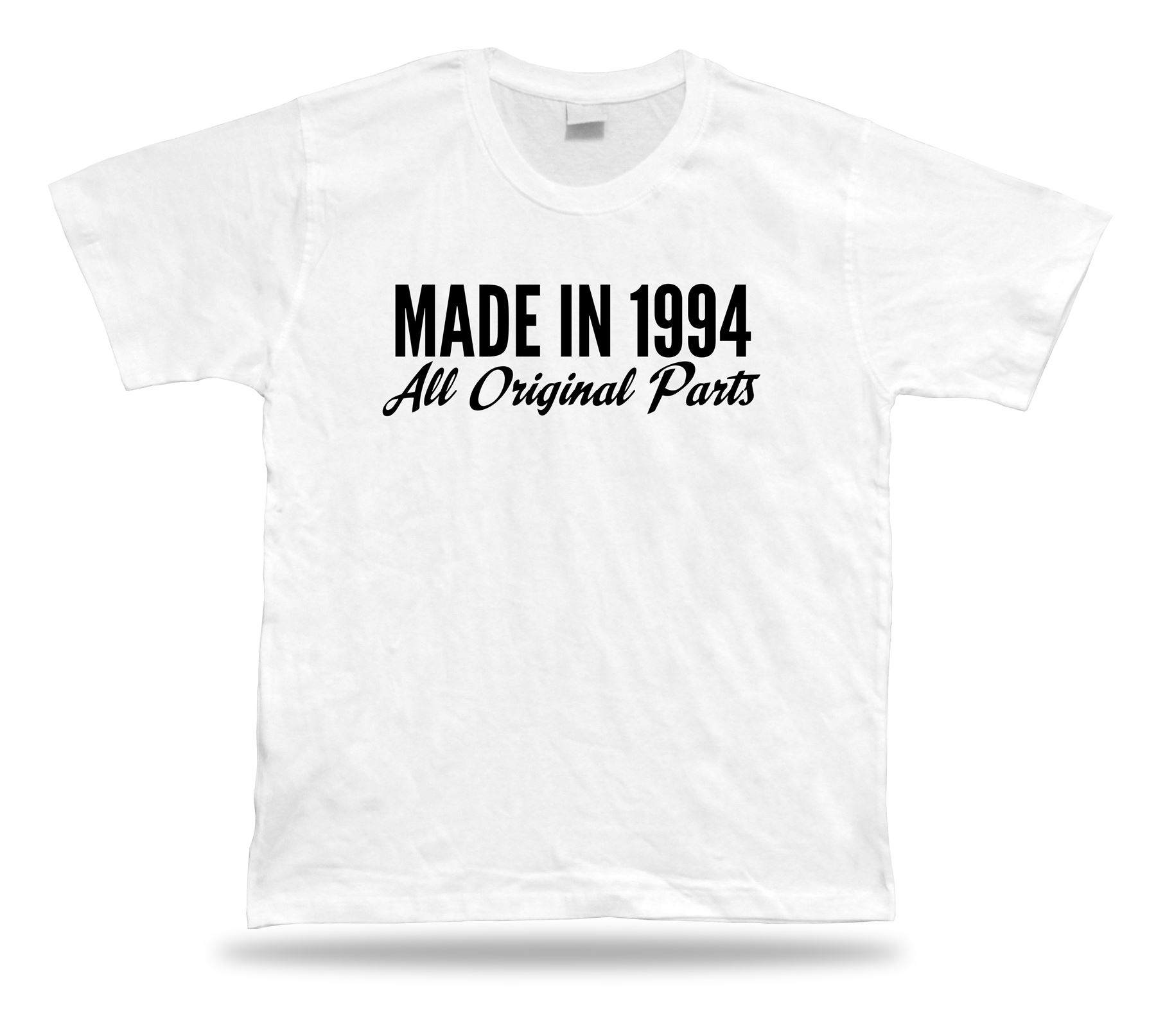 Printed T shirt tee Made in 1994 happy birthday present gift idea original - Picture 8 of 8