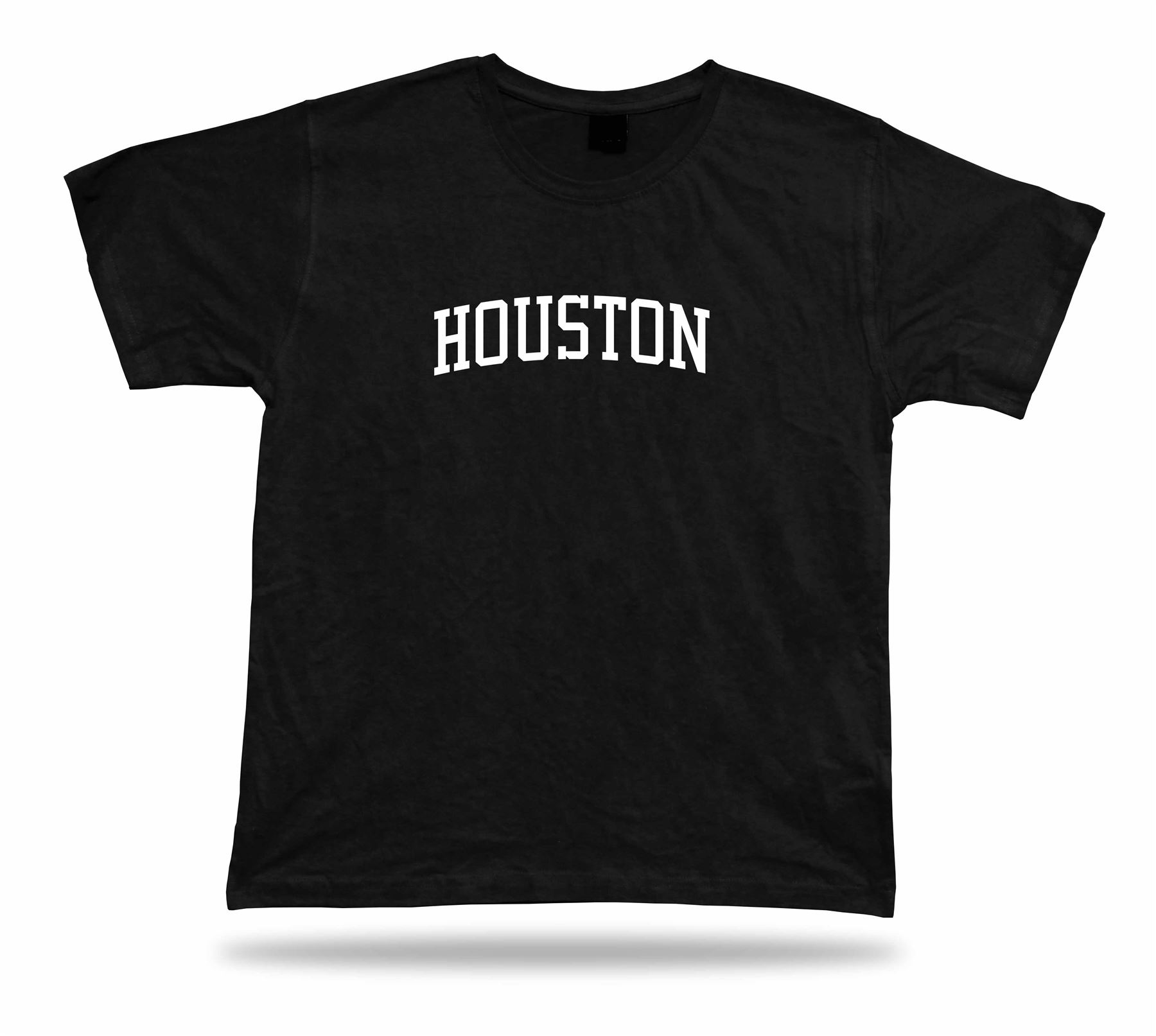 T-Shirt Stylish State souvenir Apparel great gift idea casual Oil Houston Texas - Picture 2 of 8