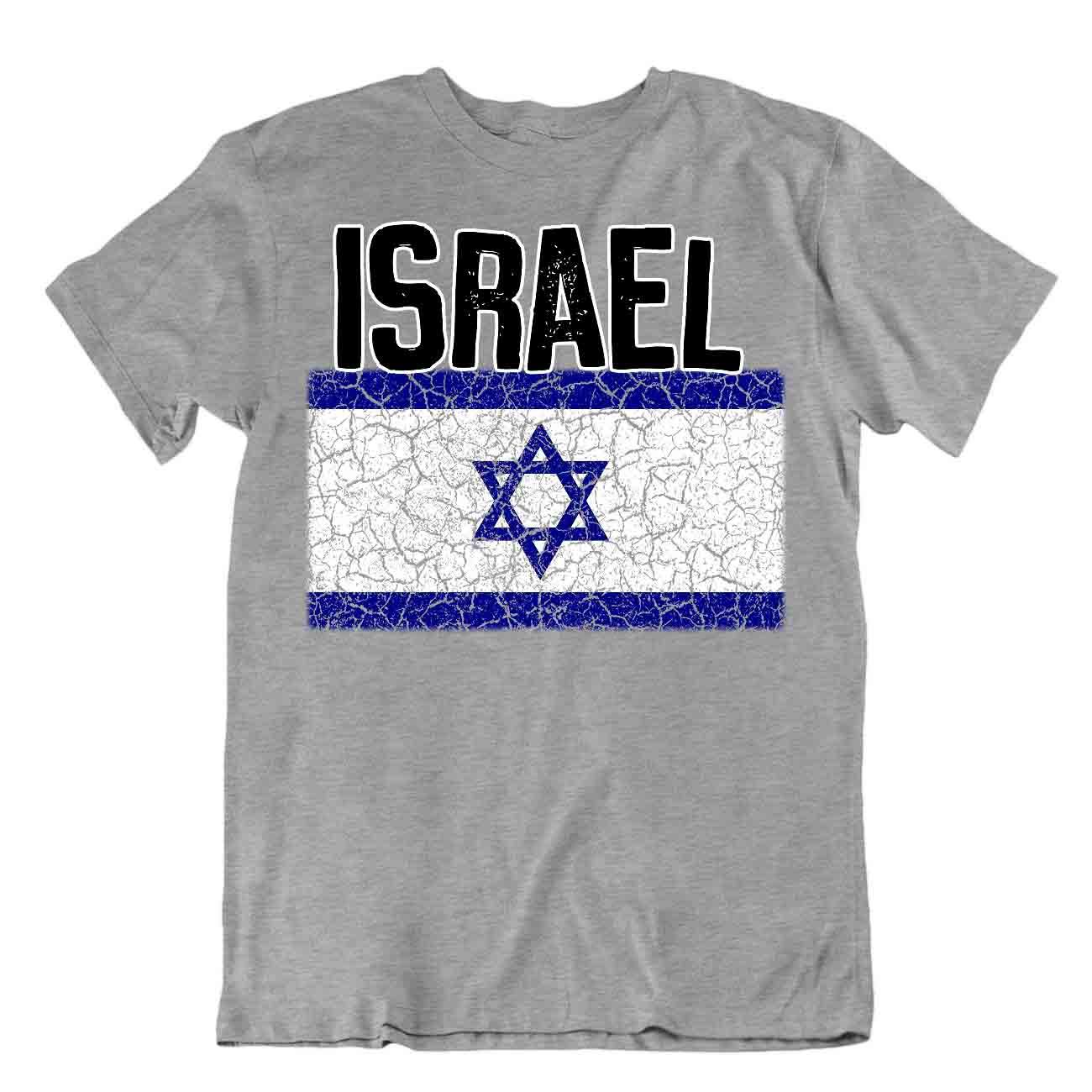 Camiseta Bandera Israel Moda País Recuerdo Regalo Camiseta Logotipo del Orgullo - Imagen 5 de 8