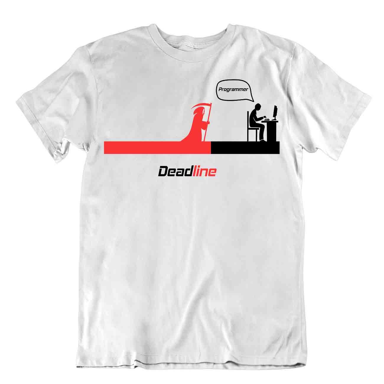 Deadline Witz Camiseta Programador Codificador Camiseta Sarcasem Tee Shirt - Imagen 8 de 8