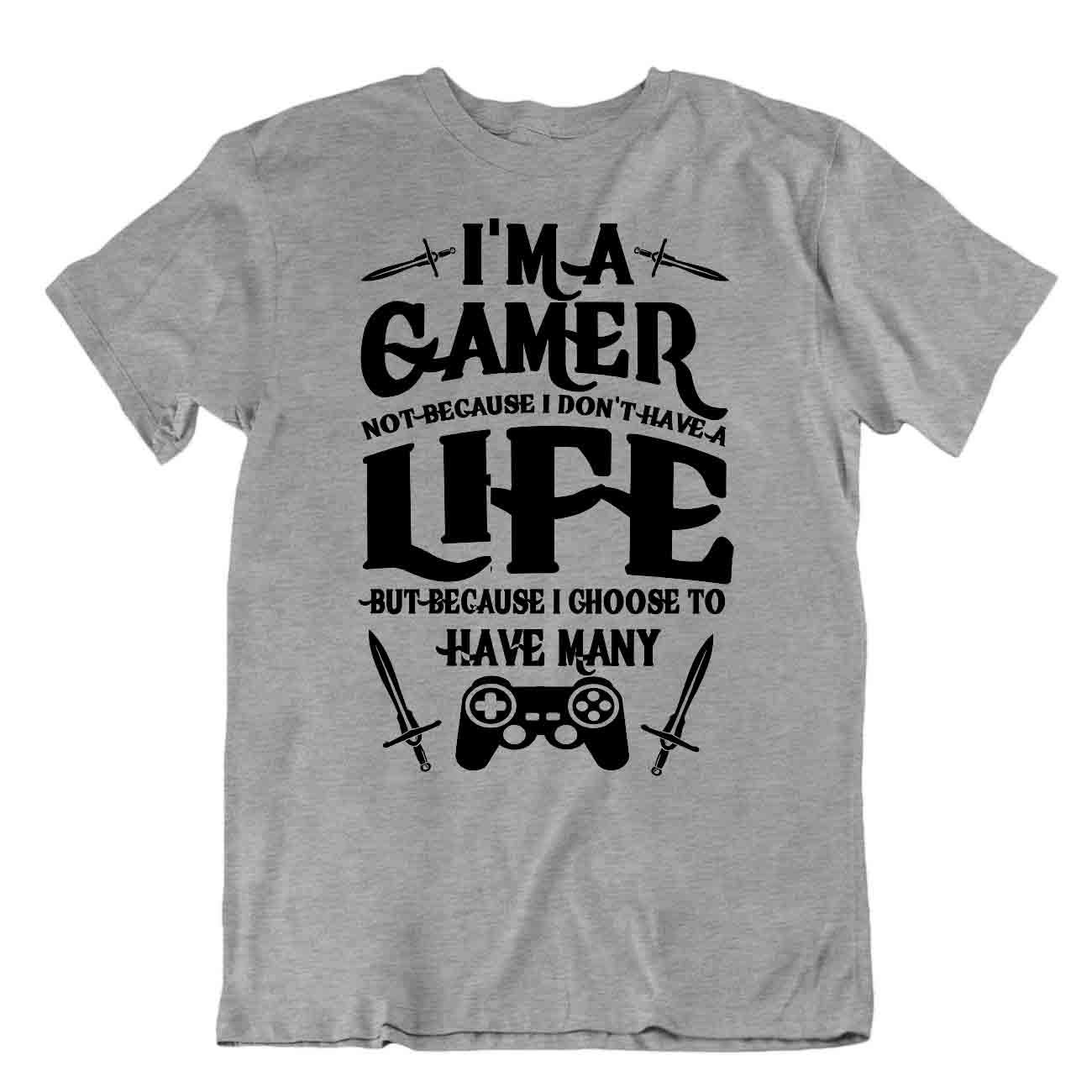 Camiseta Gamer Life Bet Gamble Divertida Linda Camiseta Playoff - Imagen 5 de 8