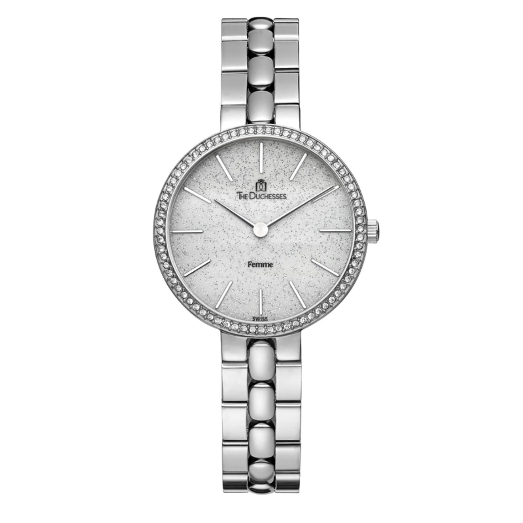 Elegant Silver Crystal Women\'s Watch BULOVA 96L311 CRYSTAL | Clock Doctor main image 2