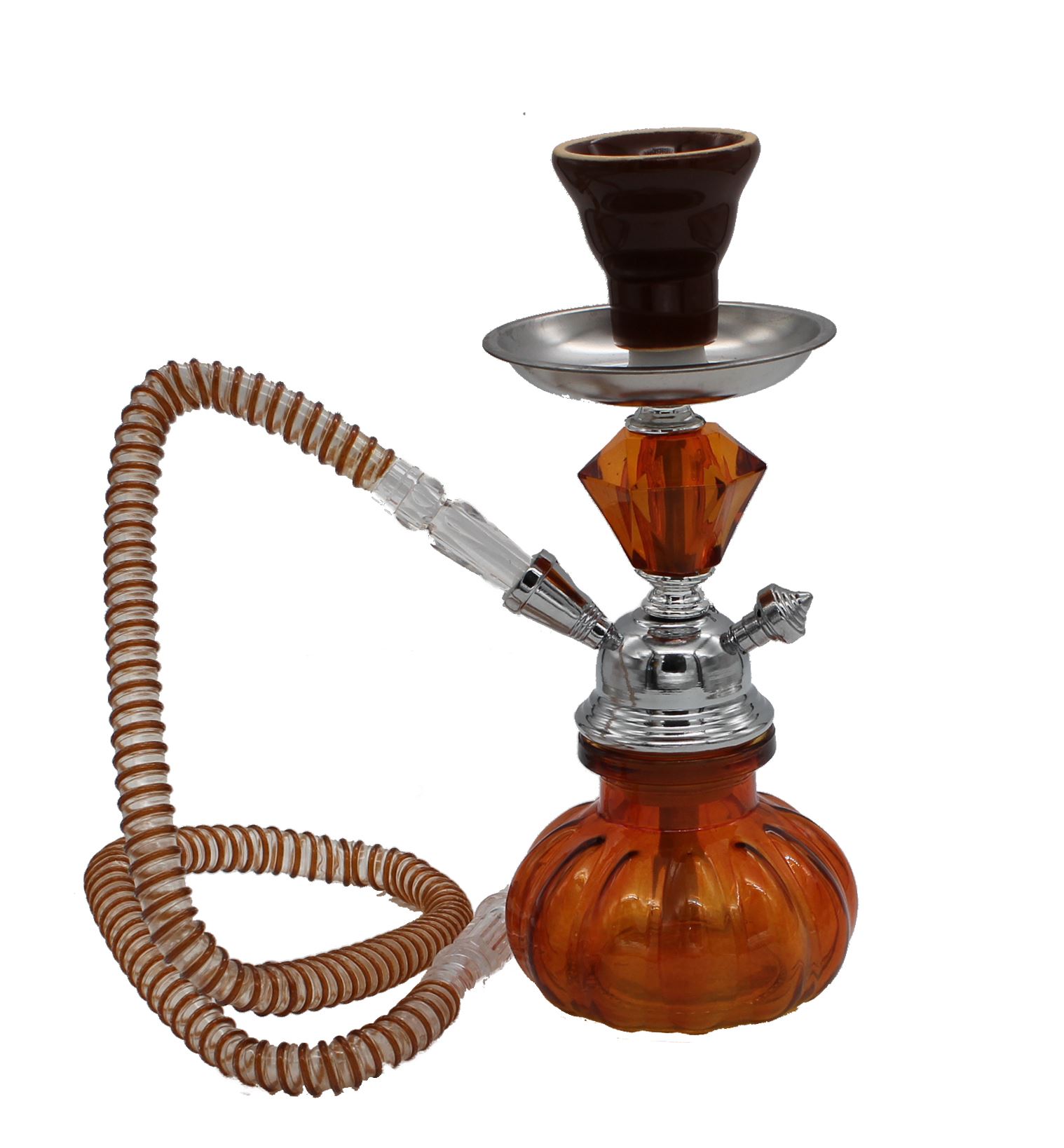 ORANGE BEATLE vase mini hookah 1 hose narguile pipes shisha smoking