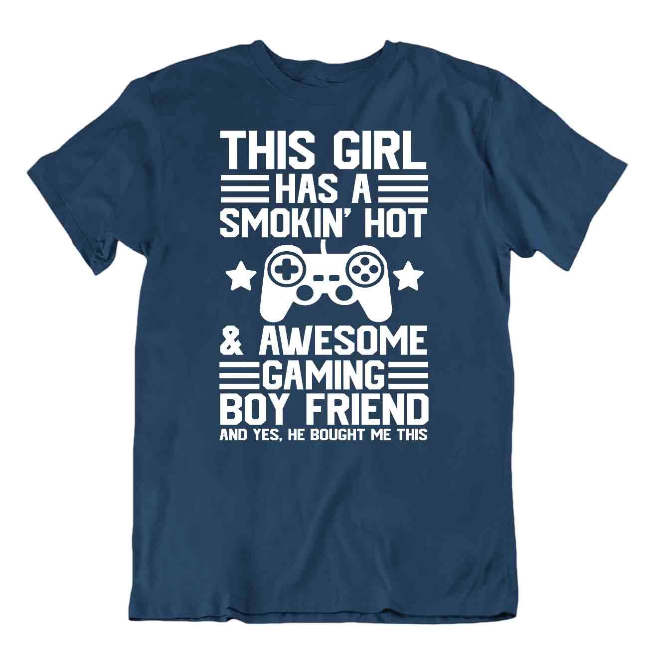 Impresionante Camiseta Amigo de Juegos Mejor Linda Camisa de Jugador Informal - Imagen 6 de 8