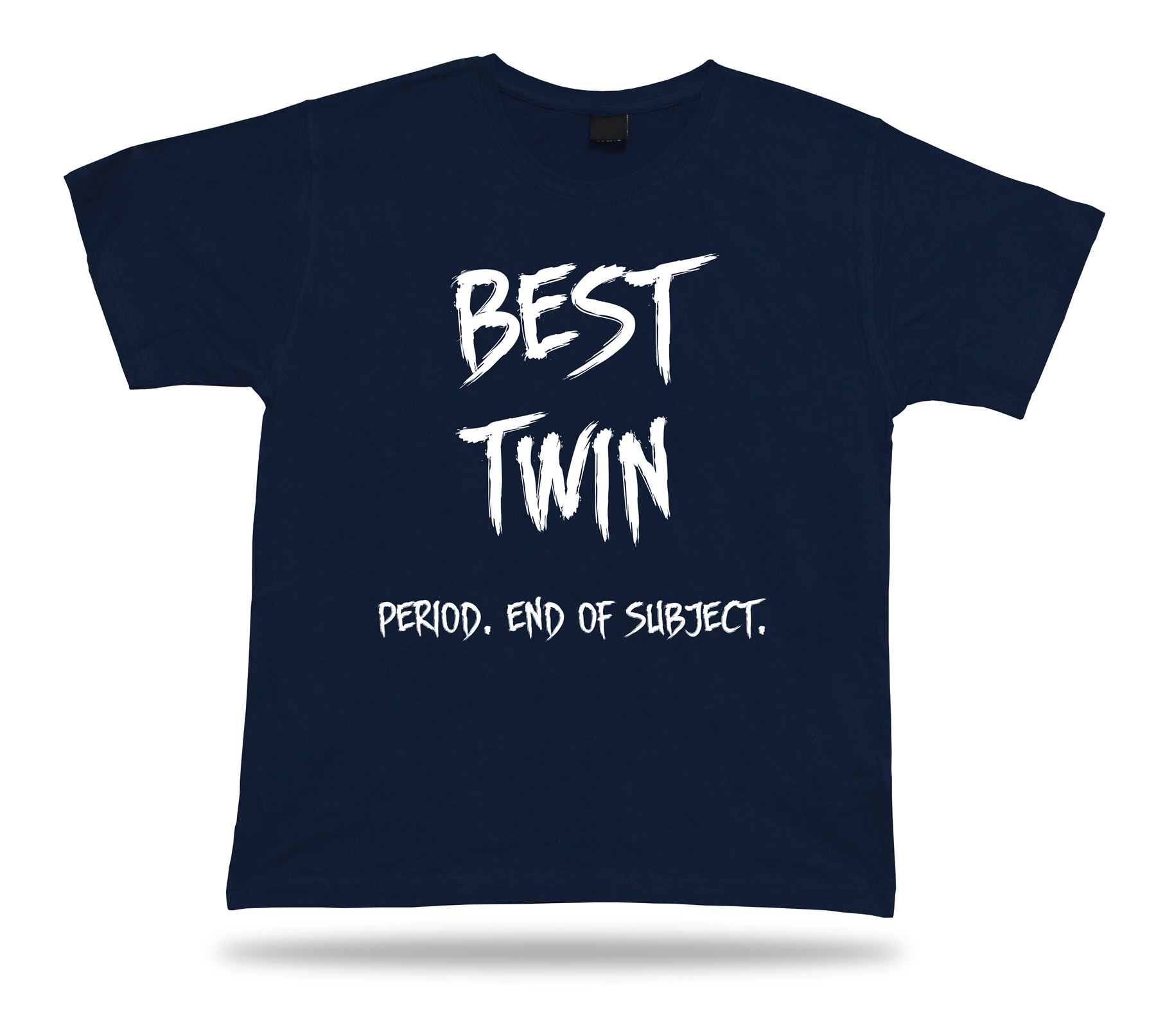 T-Shirt Ende des Motivs bester Anlass Geschenk tolles Twin BFF Familie Nr. 1 Glück T-Shirt - Bild 6 von 8