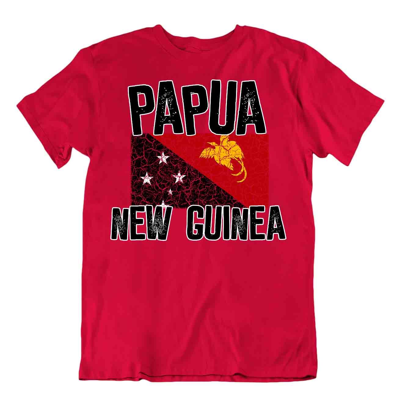 Camiseta Bandera Papúa Nueva Guinea Moda País Recuerdo Regalo Camiseta Orgullo Logotipo - Imagen 7 de 8
