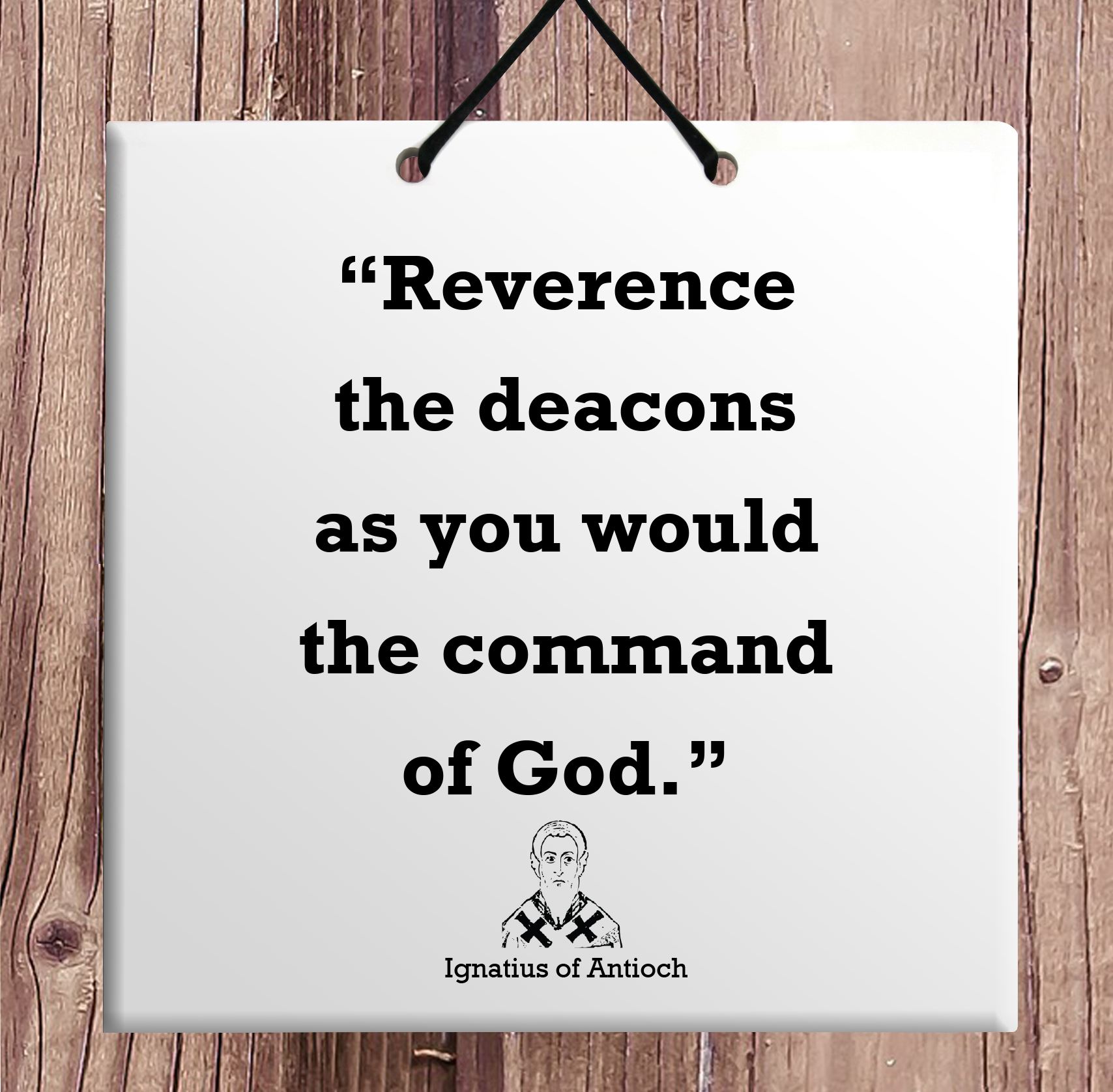 Ignatius of Antioch Unique Home Quote BAR DECOR Amazing Online Deal for You - Picture 27 of 31