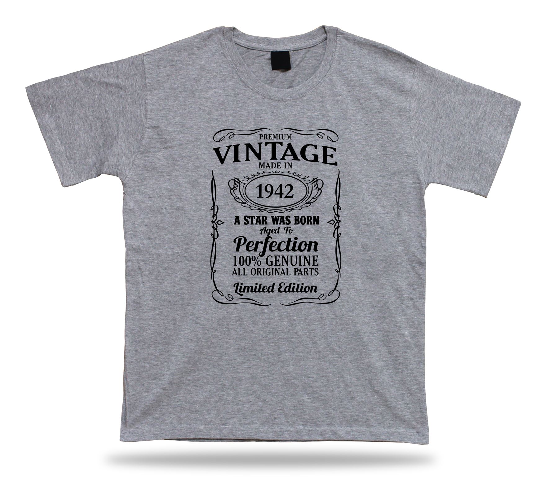Bedrucktes T-Shirt Shirt Star is born 1942 Happy Birthday Geschenkidee Original - Bild 5 von 8