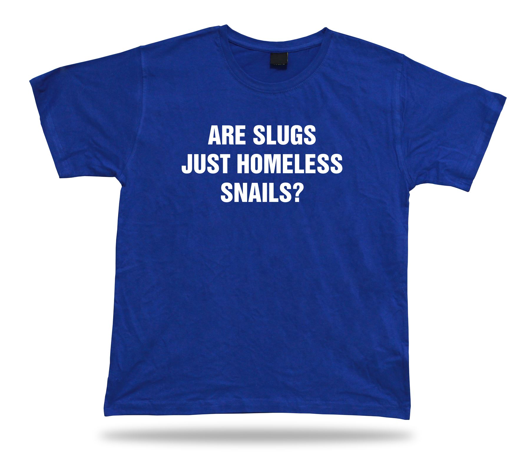 Sind Schnecken nur obdachlose Schnecken? Besondere Anlässe Feier Mode T-Shirt Kunst - Bild 3 von 8