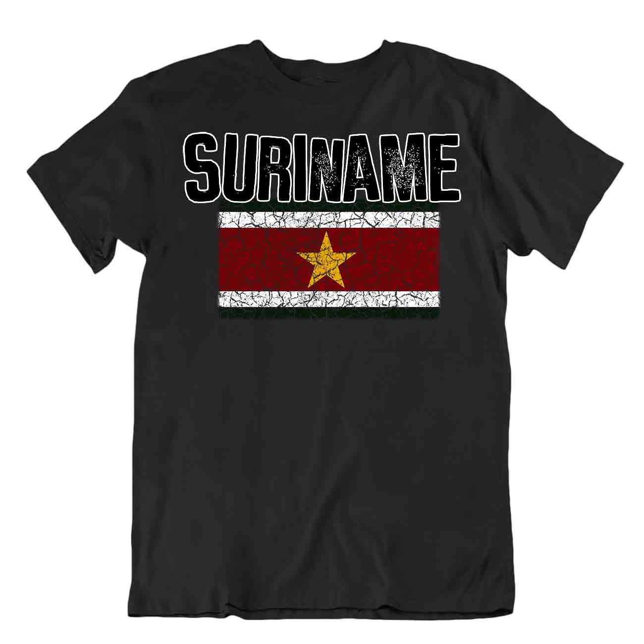 Camiseta Bandera Surinam Moda Country Souvenir Regalo Camiseta Logotipo del Orgullo - Imagen 2 de 8
