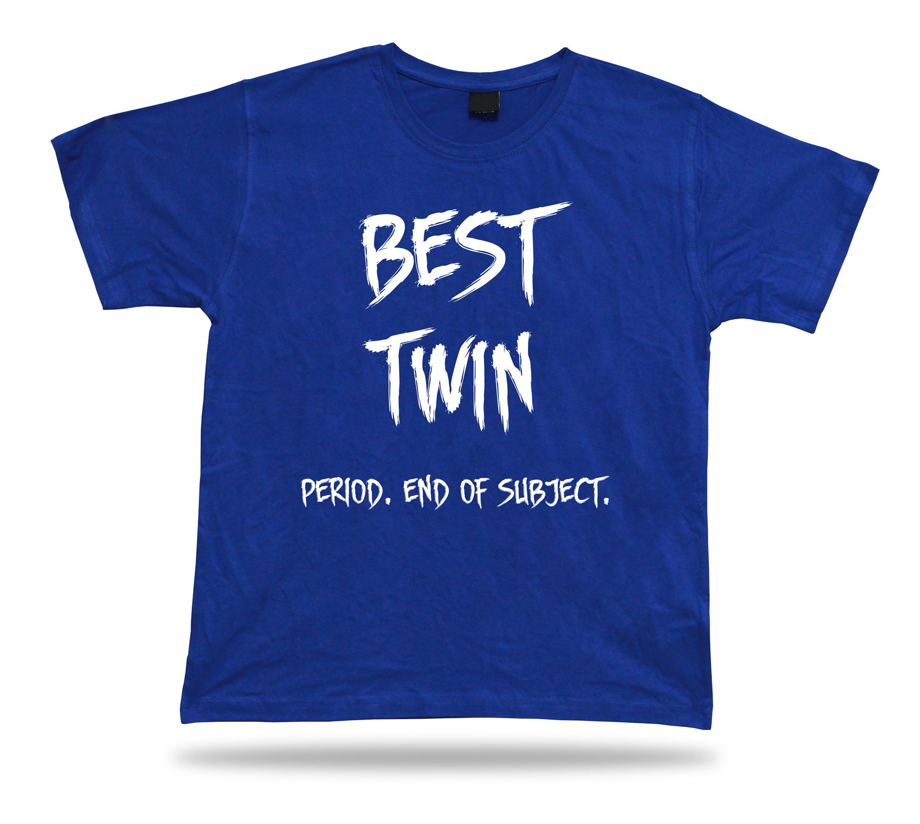 T-Shirt Ende des Motivs bester Anlass Geschenk tolles Twin BFF Familie Nr. 1 Glück T-Shirt - Bild 3 von 8