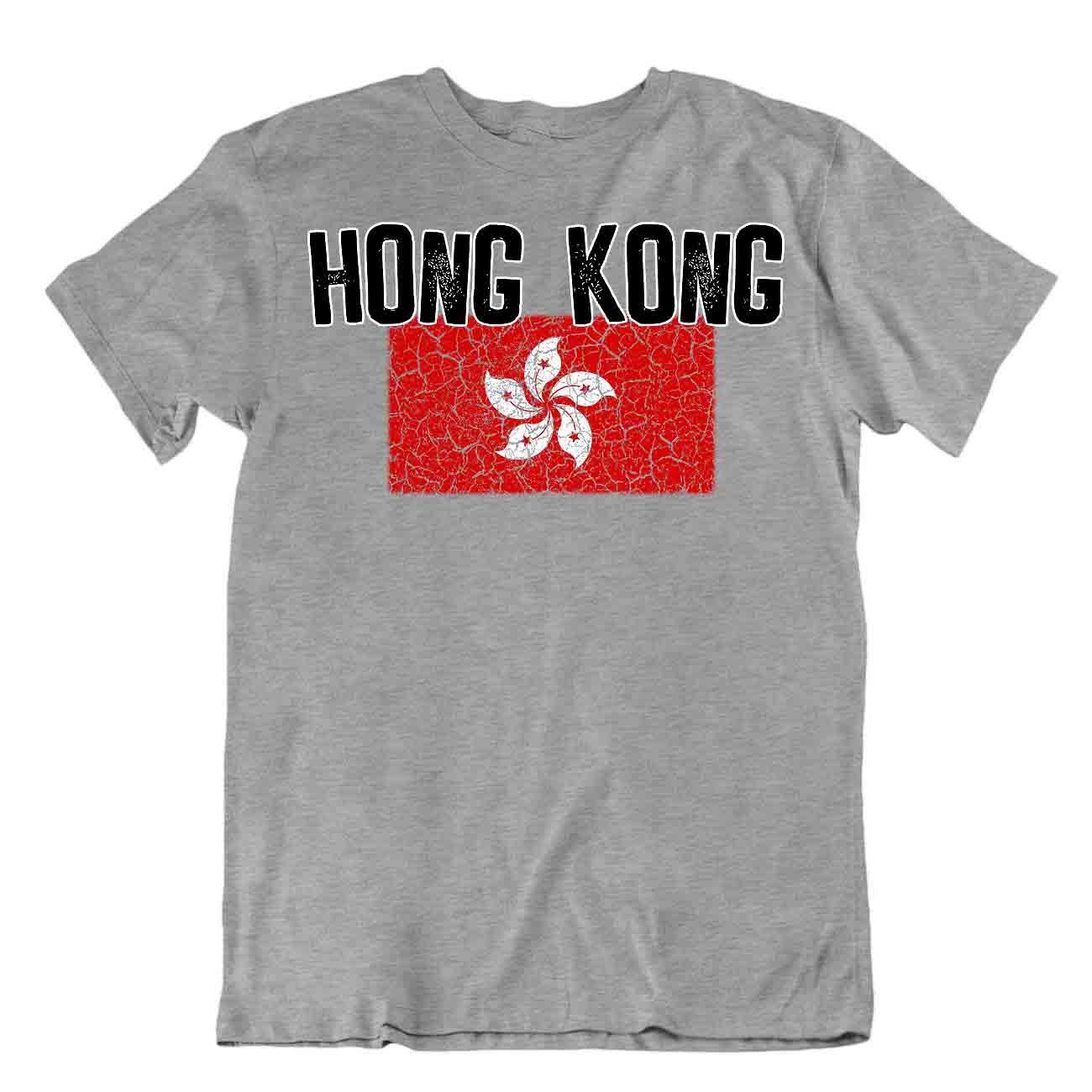 Camiseta Bandera Hong Kong Moda Country Souvenir Regalo Camiseta Logotipo del Orgullo - Imagen 5 de 8