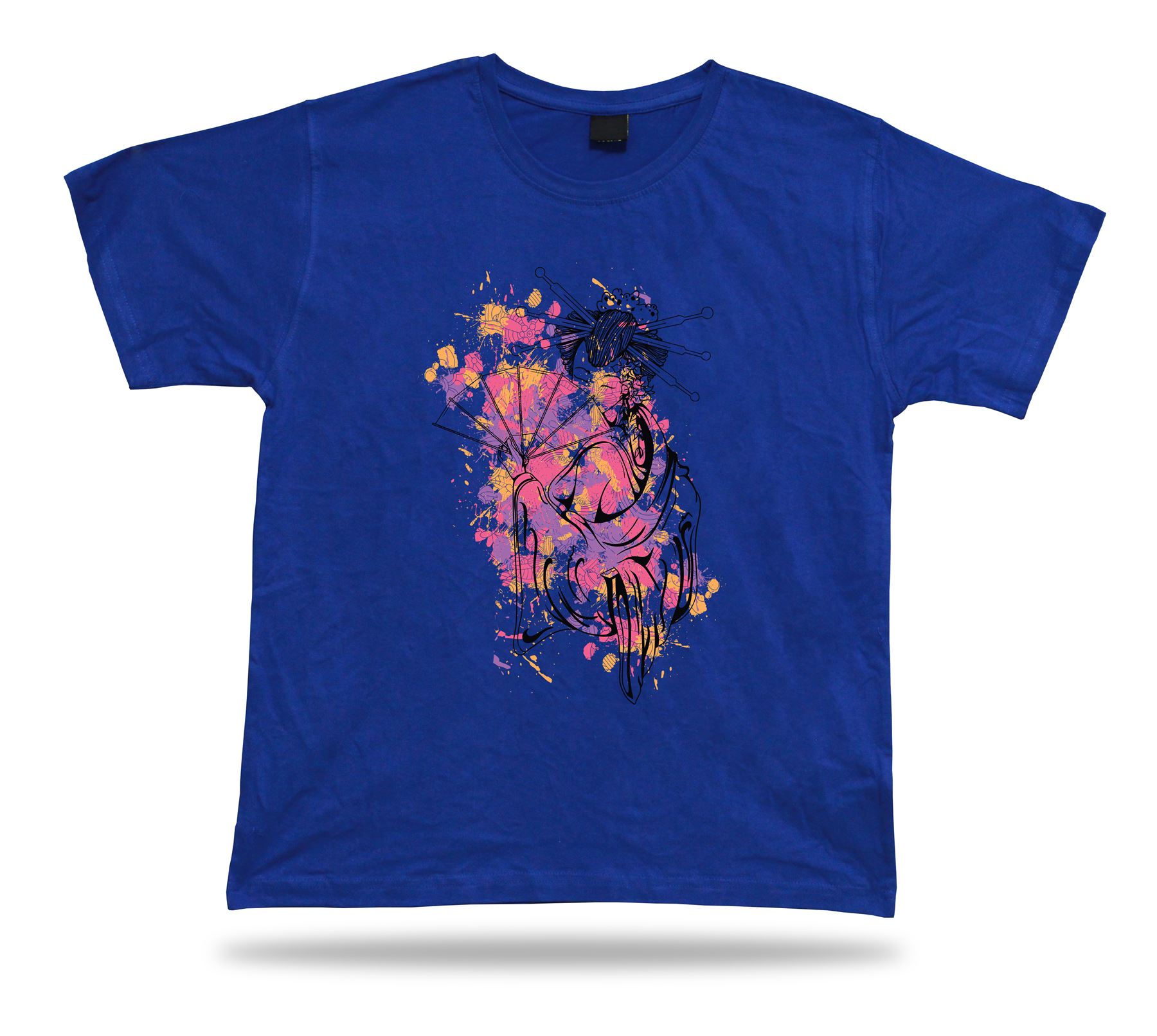Camiseta Tímida Princesa Japonesa Floral Femenina Elegante Diseño Idea Única Presente - Imagen 3 de 8