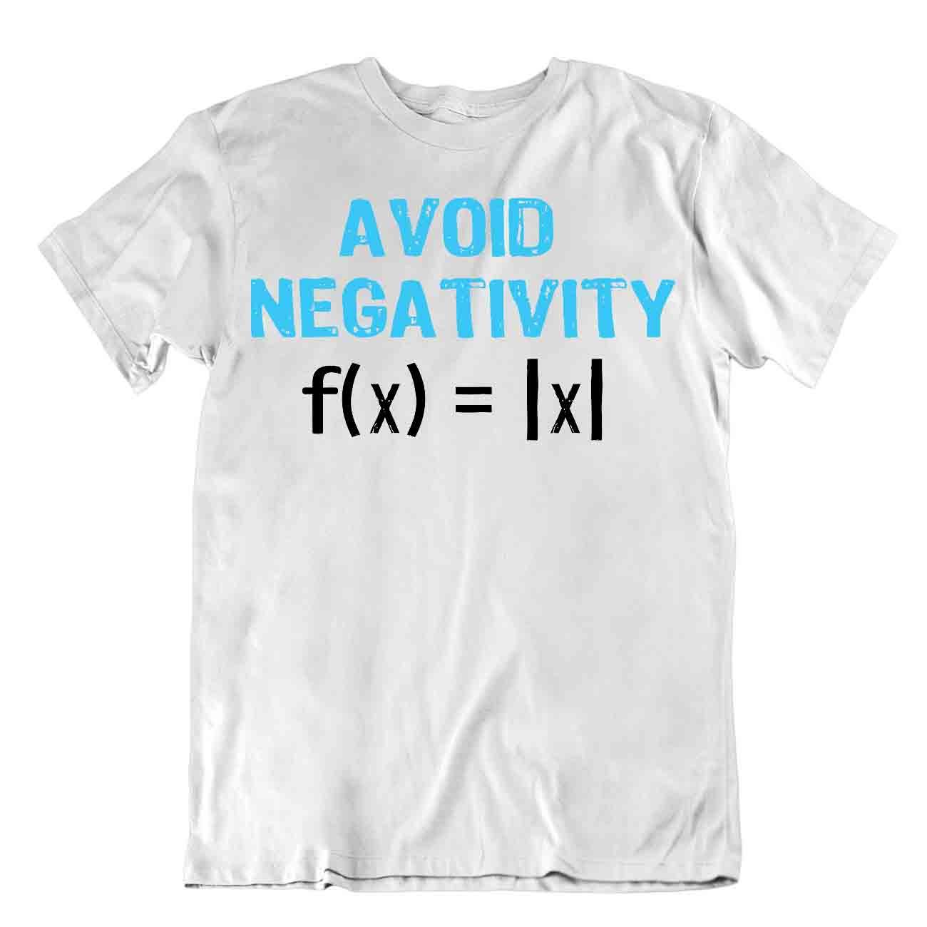T-shirt Evita la negatività divertente matematica maglietta insegnante di matematica - Foto 8 di 8