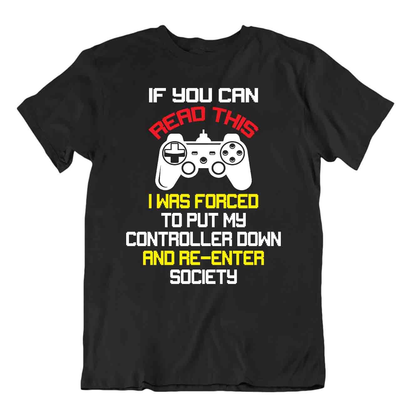 CAMISETA Re Enter Society Camiseta Jugador Broma Buena Ropa CAMISETA - Imagen 2 de 8