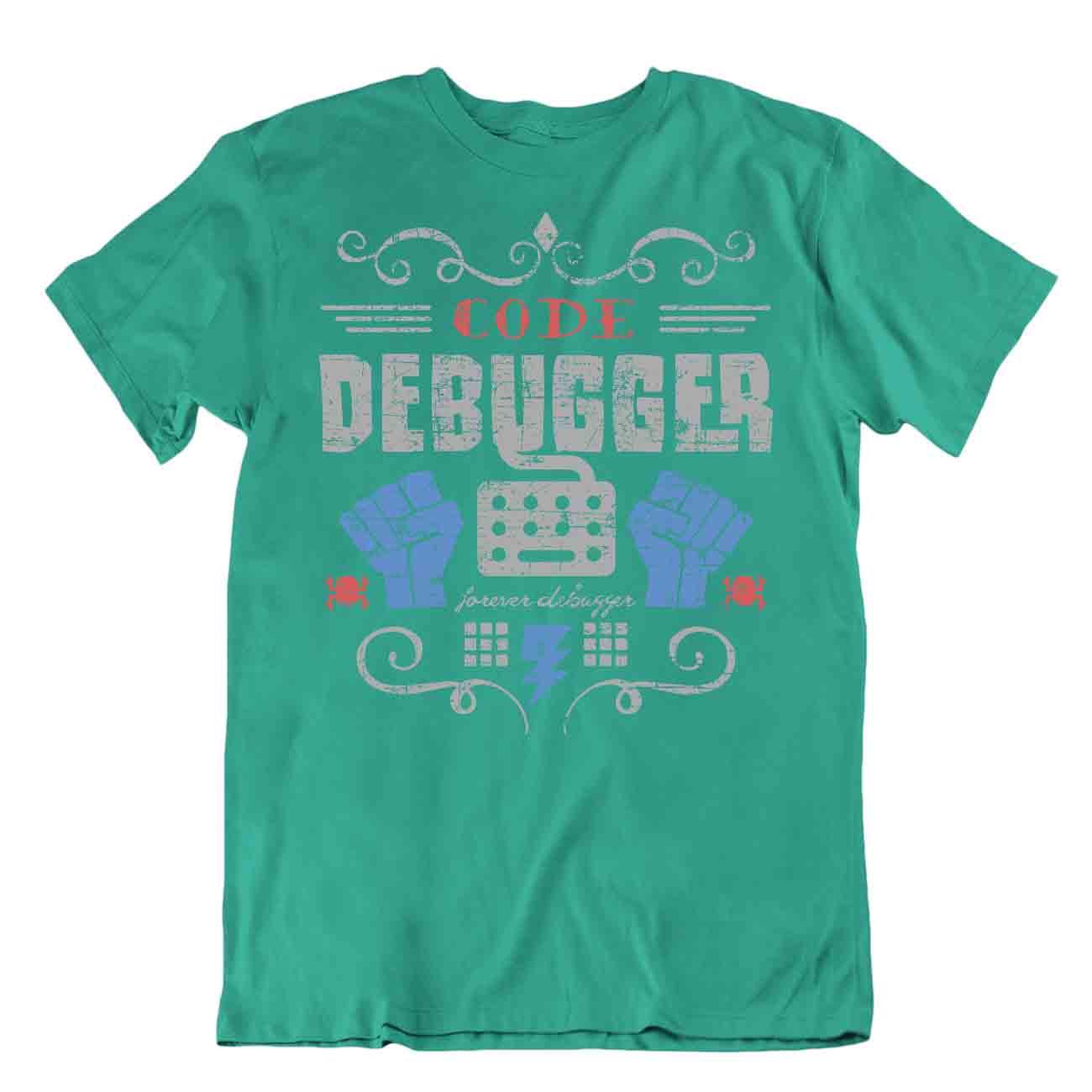 Code Debugger Tshirt Programmer T-Shirt Retro Tee Gift Shirt - Picture 4 of 8