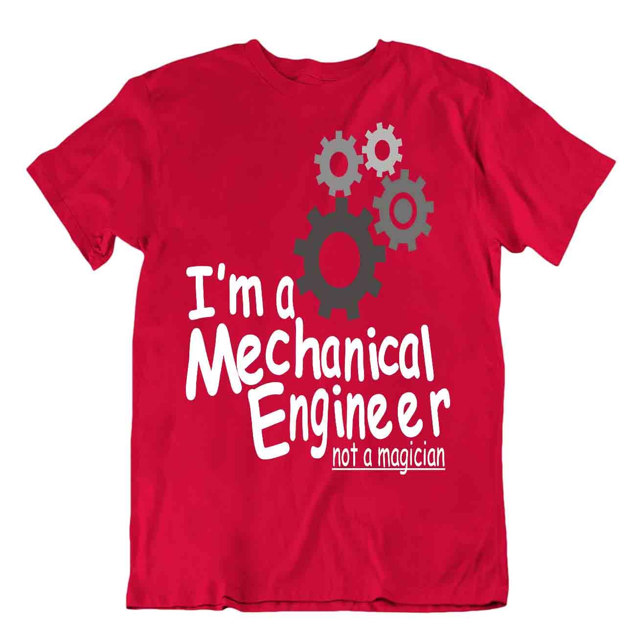 T-Shirt I Am A Mechanical Engineer Herren lustiges Hersteller-T-Shirt - Bild 7 von 8