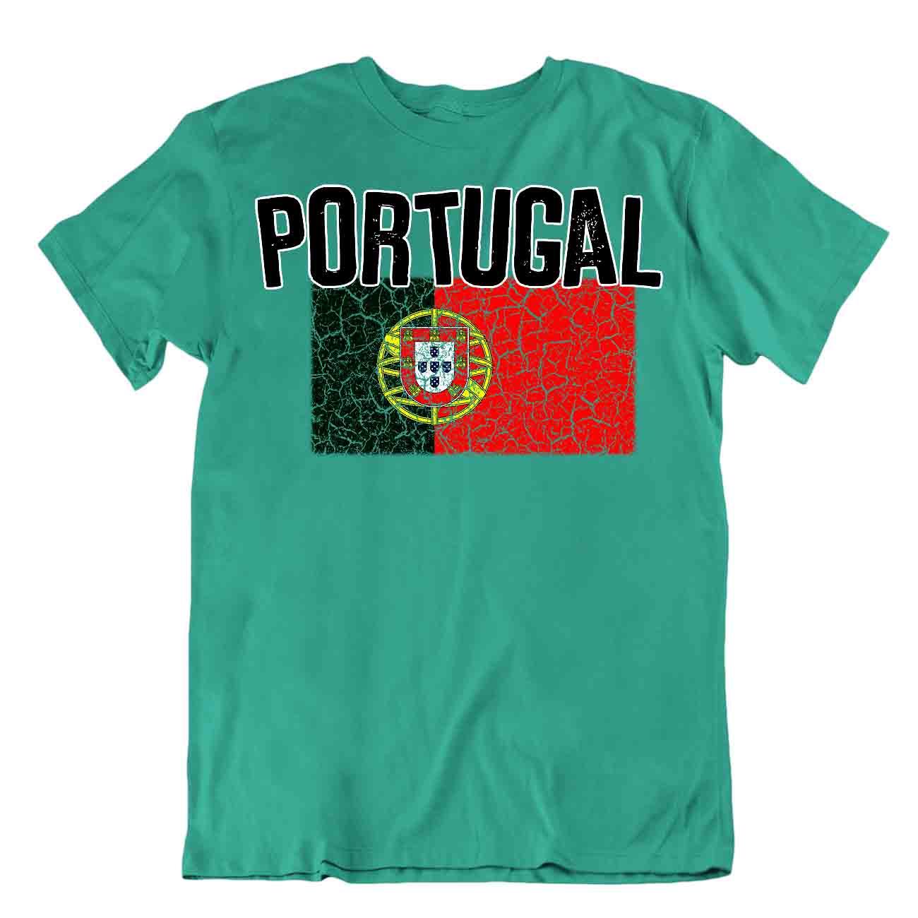 Flagge T-Shirt Portugal Mode Land Souvenir Geschenk T-Shirt Stolz Logo - Bild 4 von 8