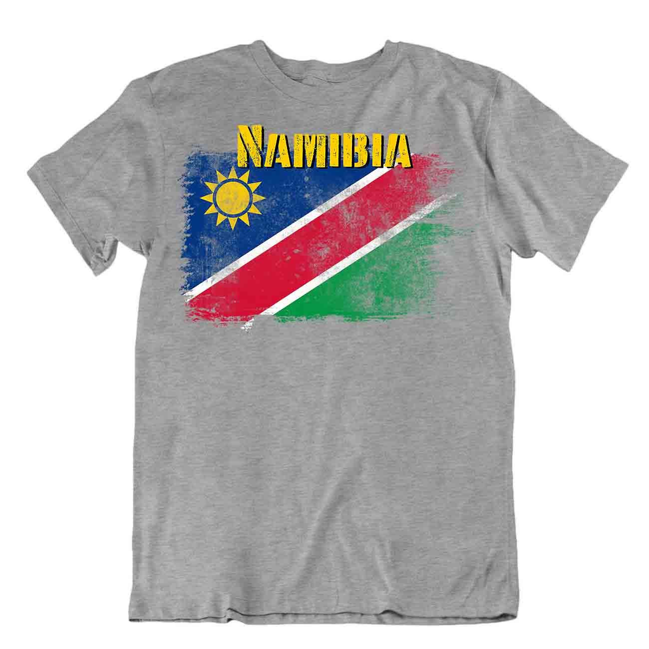 Namibia flag Tshirt T-shirt Tee top city map important resource heroism textile - Picture 4 of 8