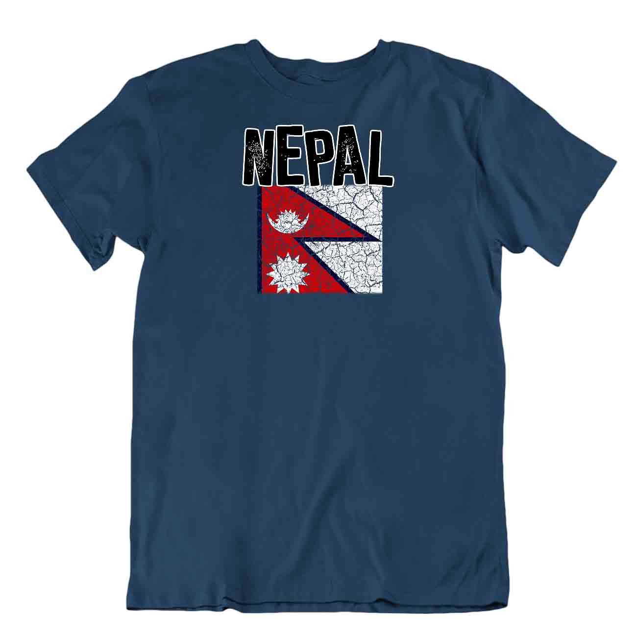 Flag T-Shirt Nepal Fashion Country Souvenir Gift Tee Pride logo - Picture 6 of 8