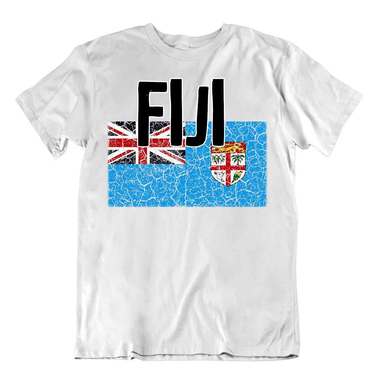 Camiseta Bandera Fiji Moda Country Souvenir Regalo Camiseta Logotipo del Orgullo - Imagen 8 de 8