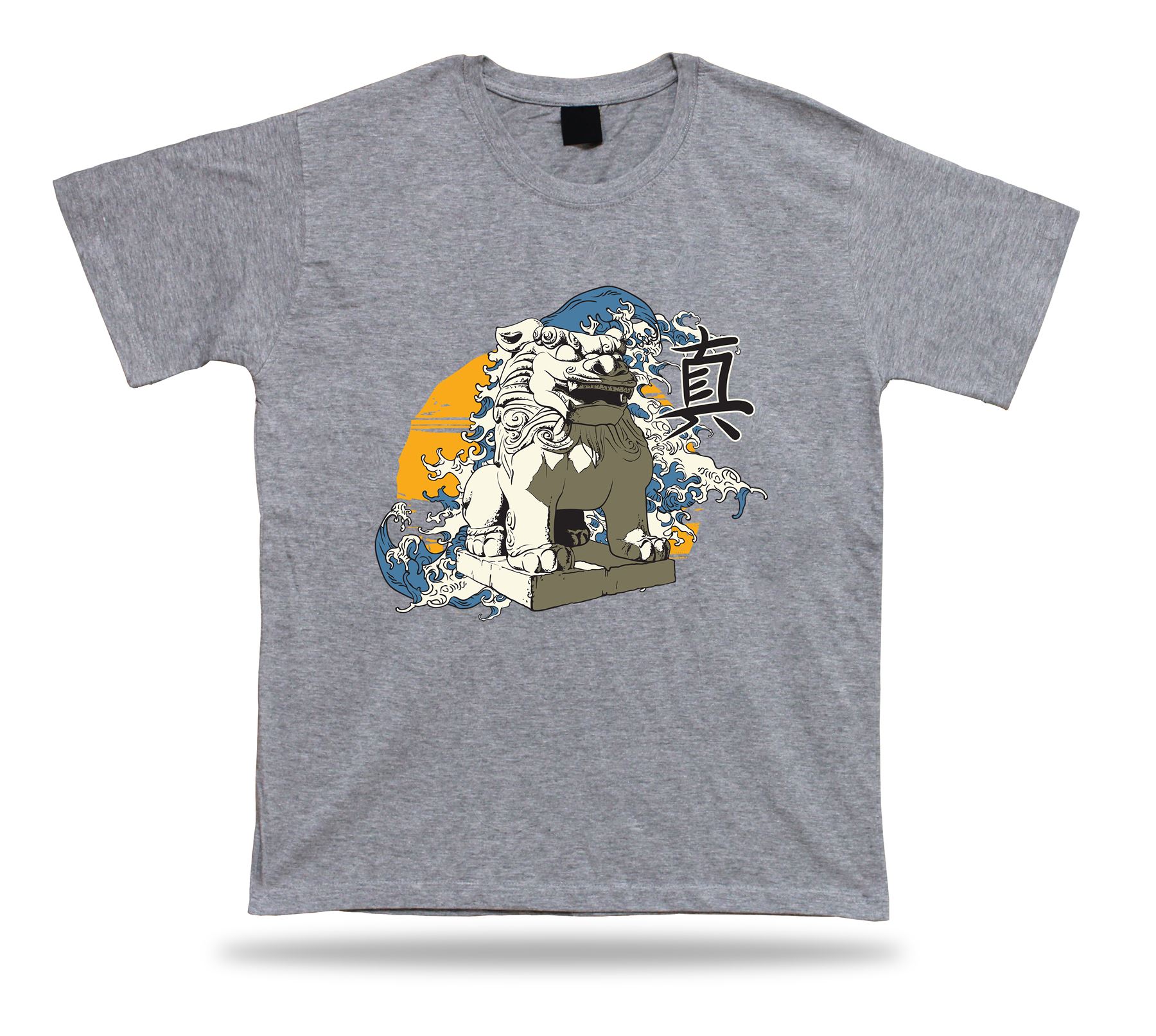 T-shirt maglietta tricot unisex ciondolo divertente teschio boldog mostri regalo speciale tessuto - Foto 5 di 8