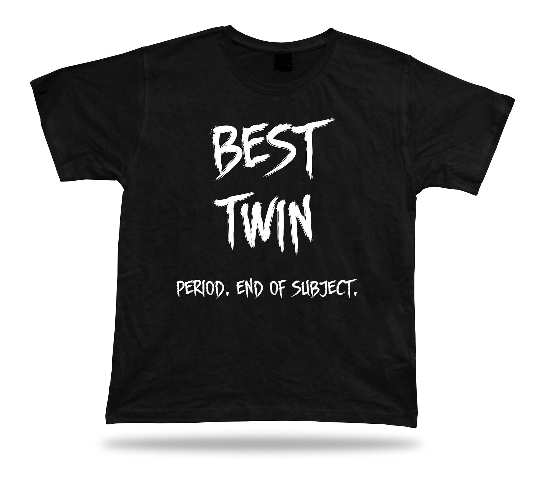 T-Shirt Ende des Motivs bester Anlass Geschenk tolles Twin BFF Familie Nr. 1 Glück T-Shirt - Bild 2 von 8