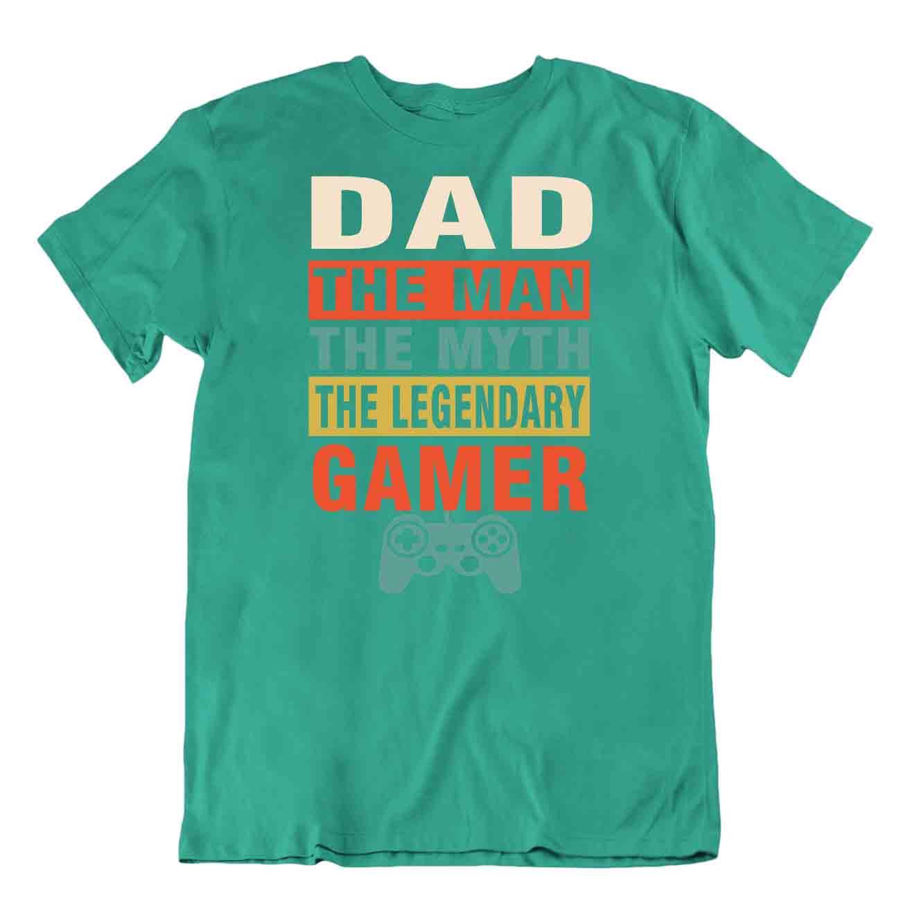 Myth Legendary Gamer Camiseta Papá Mejor Regalo Camiseta Informal Camiseta Ropa - Imagen 4 de 8