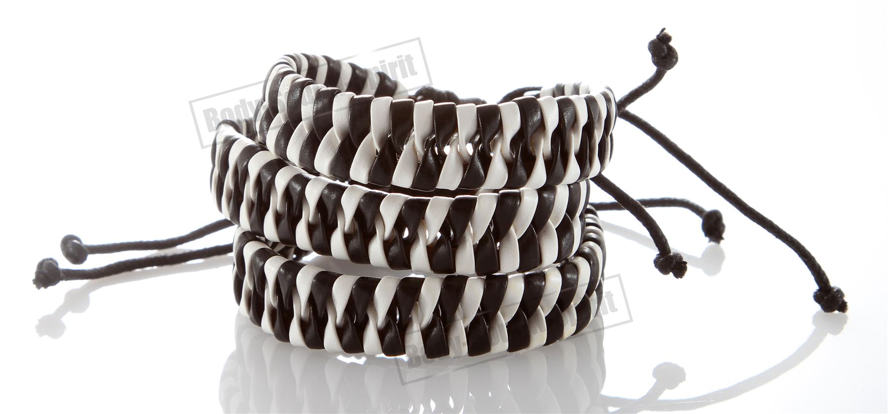 Braided Leather Bracelet Cuff Bangle Wristband surfer Stylish Accessory gift - Picture 9 of 29