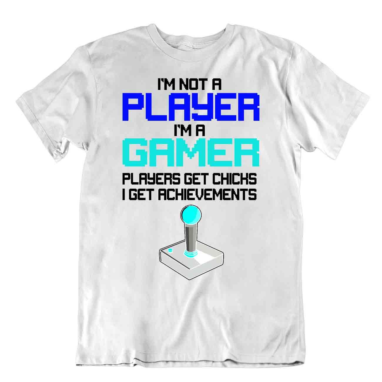 Camiseta I'm Not A Playrt I'm A Gamer Regalo Especial Camiseta - Imagen 8 de 8