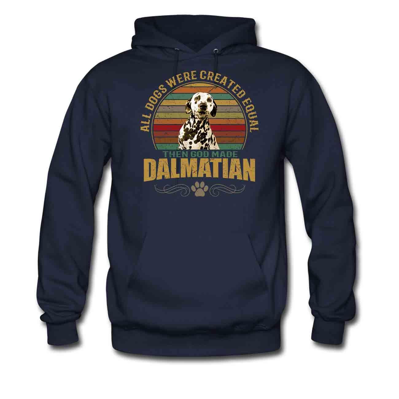 Hoodie Dalmatiner Hund mein bester Freund tolles weiches Sweatshirt Haustierliebhaber BBF Geschenk - Bild 5 von 6