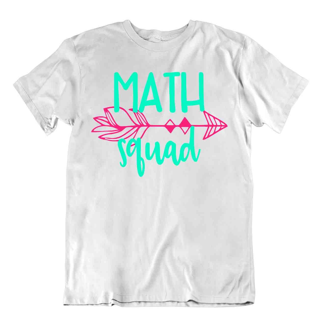 Math Squad T-Shirt Unisex Cotton Section Tee Nerdy Pun Shirt Funny Best Gift - Picture 8 of 8