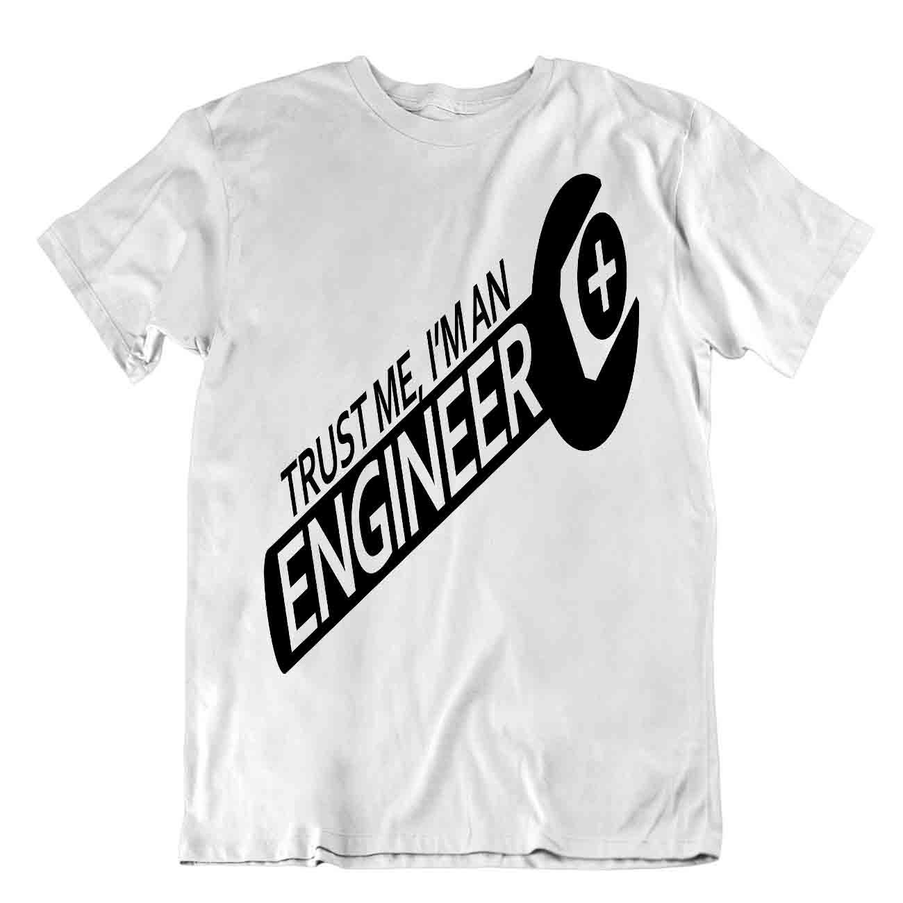 T-Shirt Trust Me I Am Awesome Engineer Freizeit Retro - Bild 8 von 8