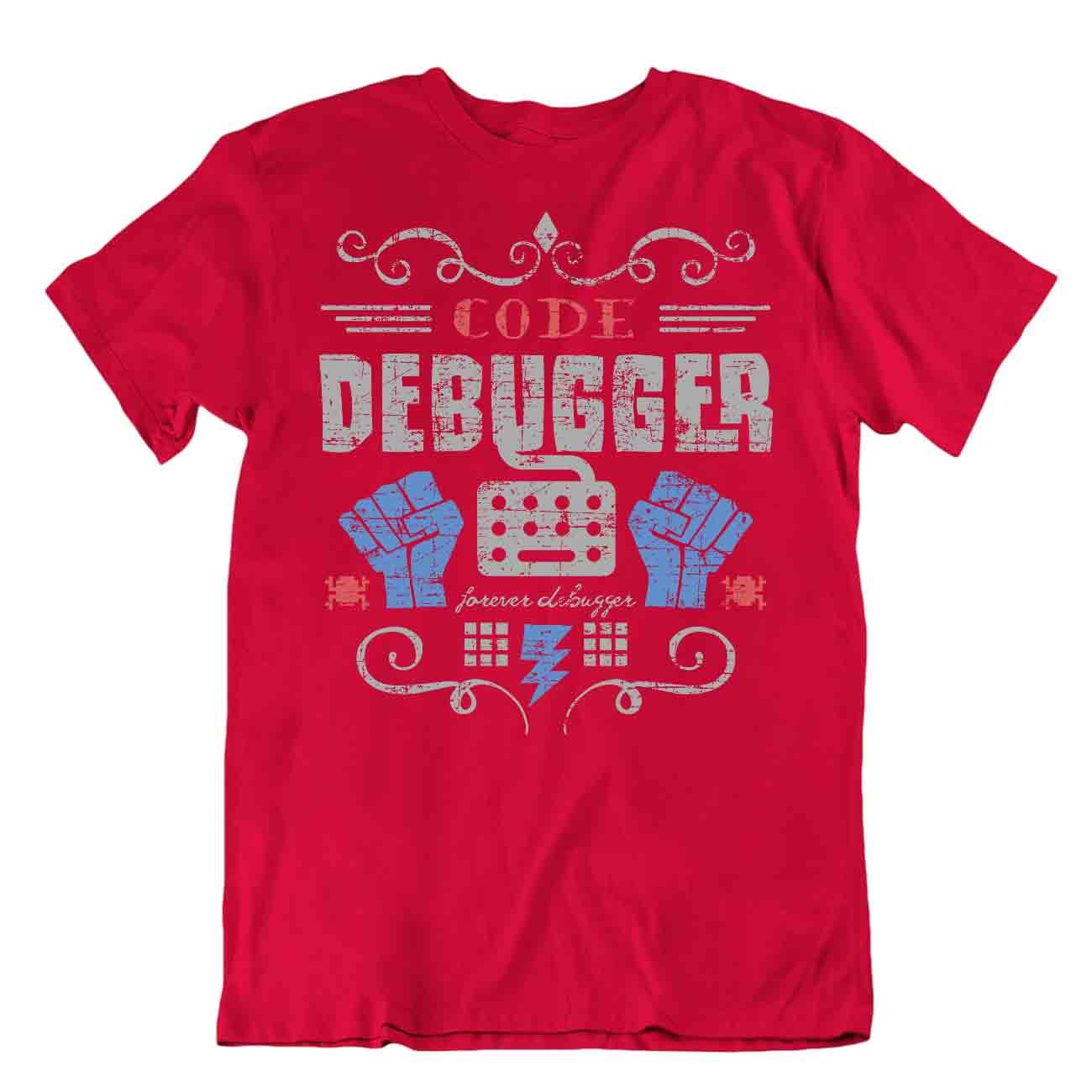 Code Debugger Tshirt Programmer T-Shirt Retro Tee Gift Shirt - Picture 7 of 8