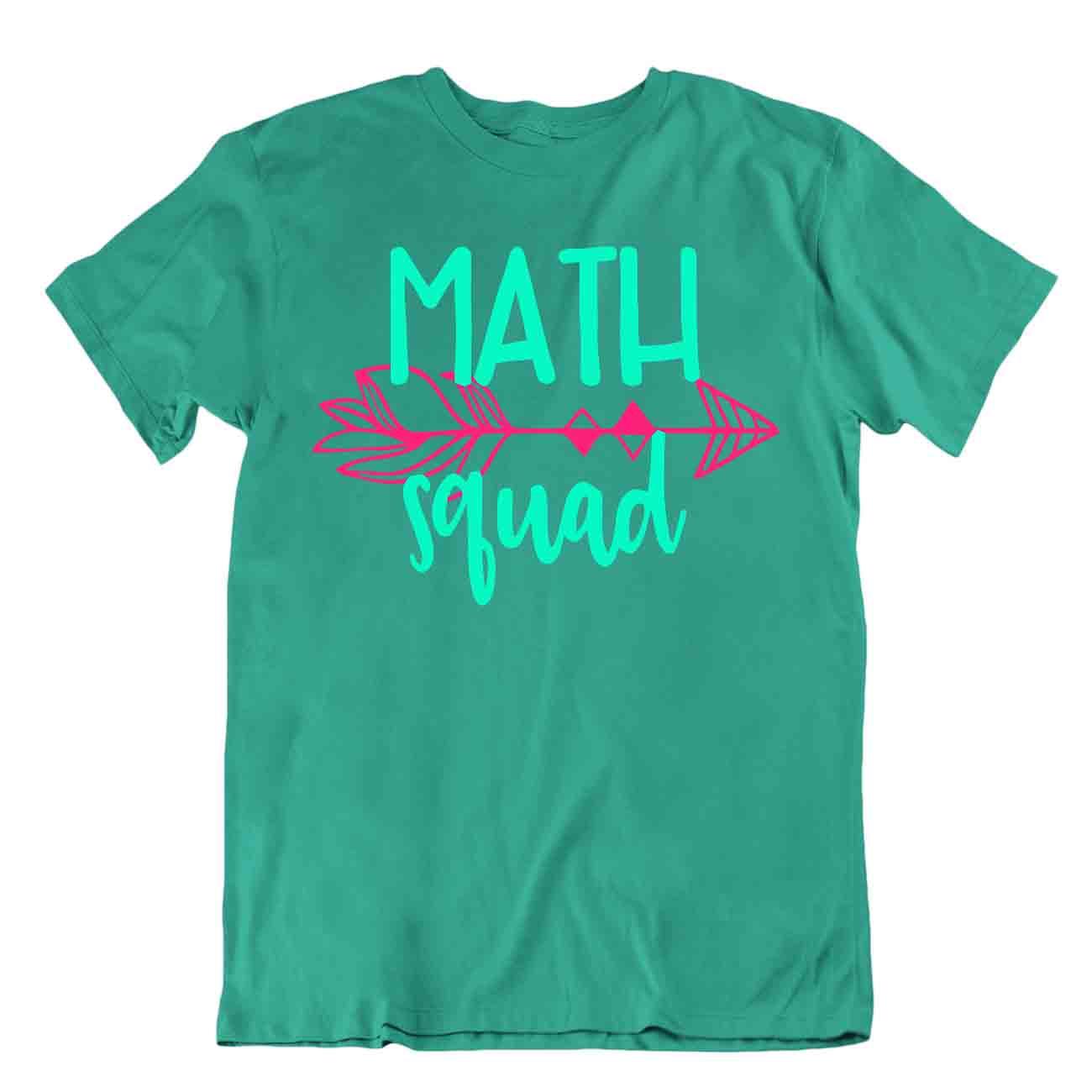 Math Squad T-Shirt Unisex Cotton Section Tee Nerdy Pun Shirt Funny Best Gift - Picture 4 of 8