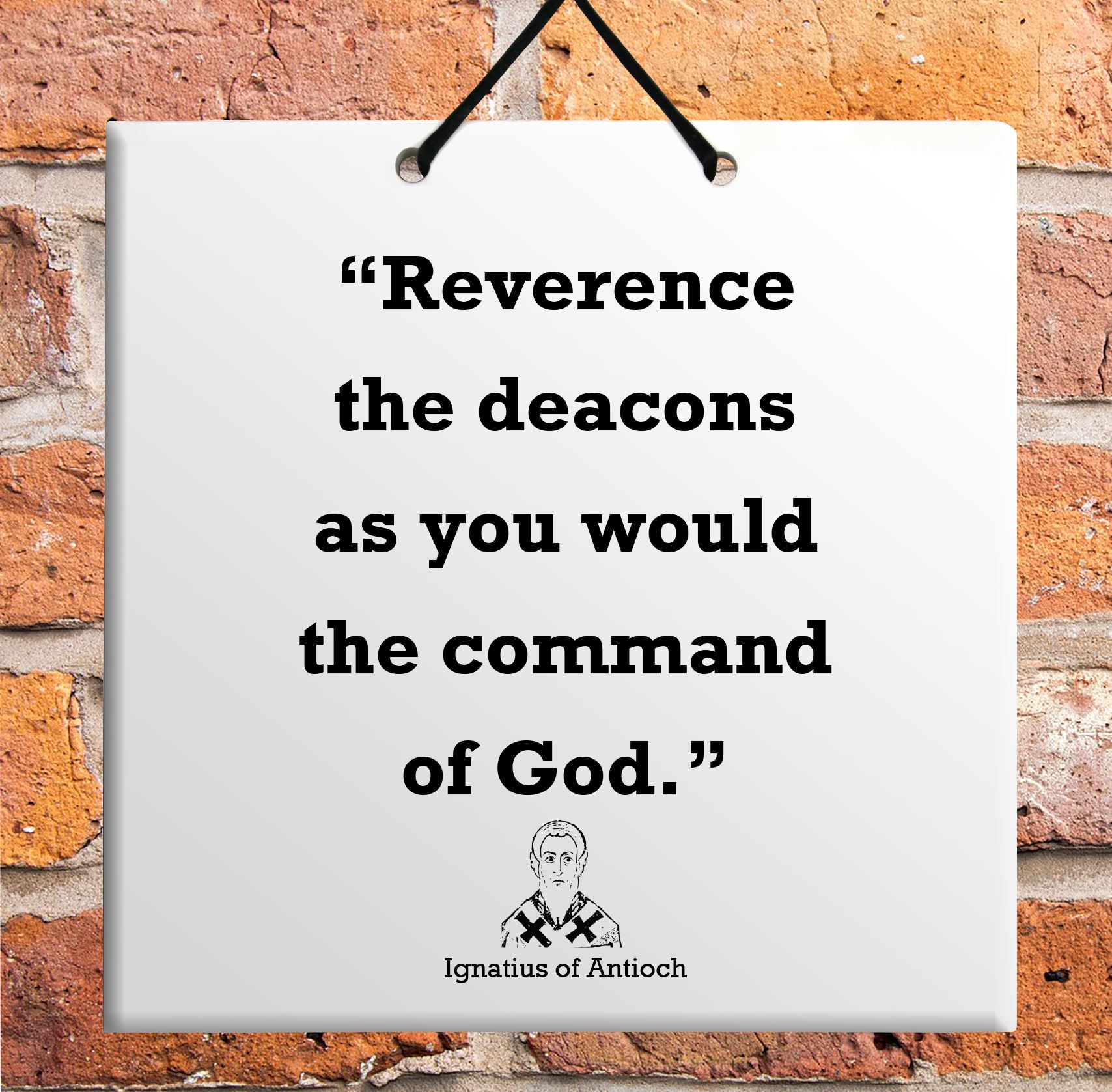 Ignatius of Antioch Unique Home Quote BAR DECOR Amazing Online Deal for You - Picture 29 of 31