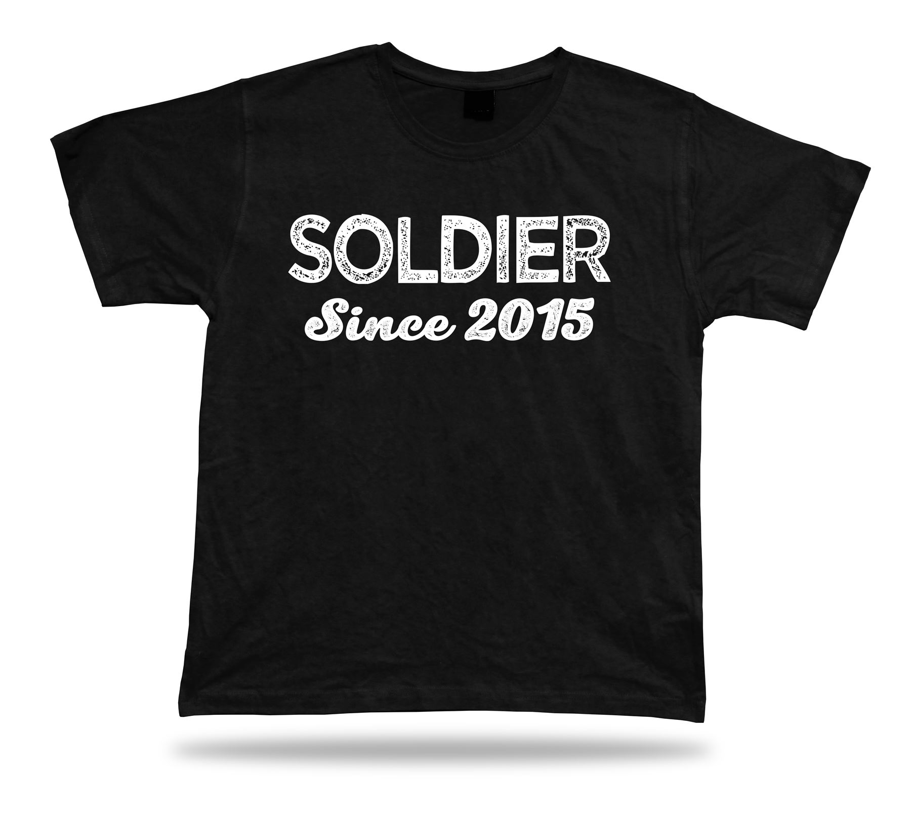 Soldier SINCE 2015 Awesome No1 best T shirt super Gift Idea birhday present Tee - Picture 2 of 8