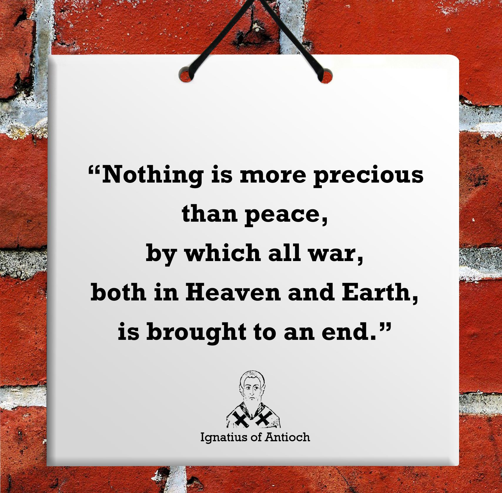 Ignatius of Antioch Unique Home Quote BAR DECOR Amazing Online Deal for You - Picture 24 of 31