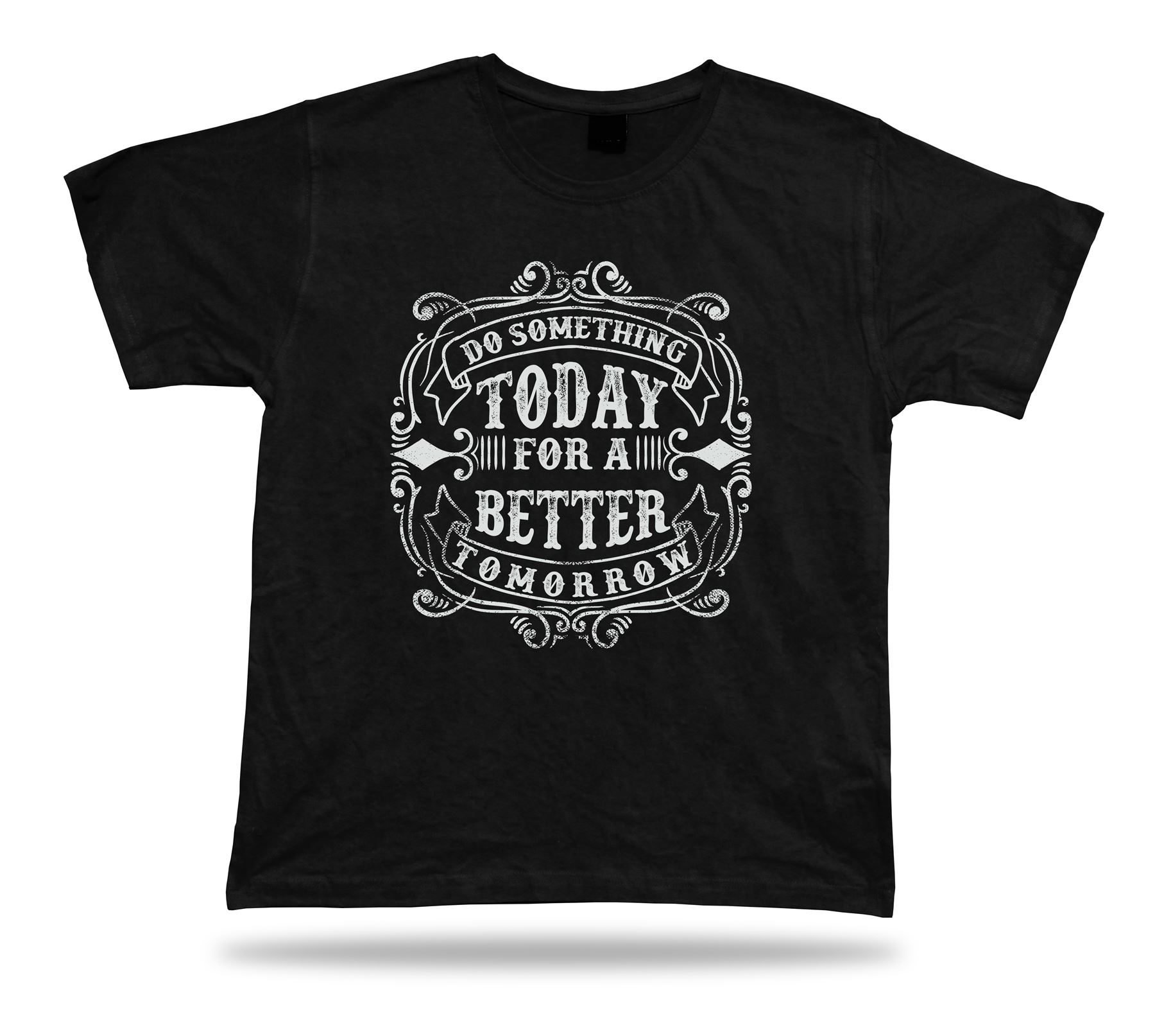 Camiseta Camiseta Camiseta Idea de Regalo de Cumpleaños Haz Algo Consejos Sabiduría Cita Proverbio - Imagen 2 de 8