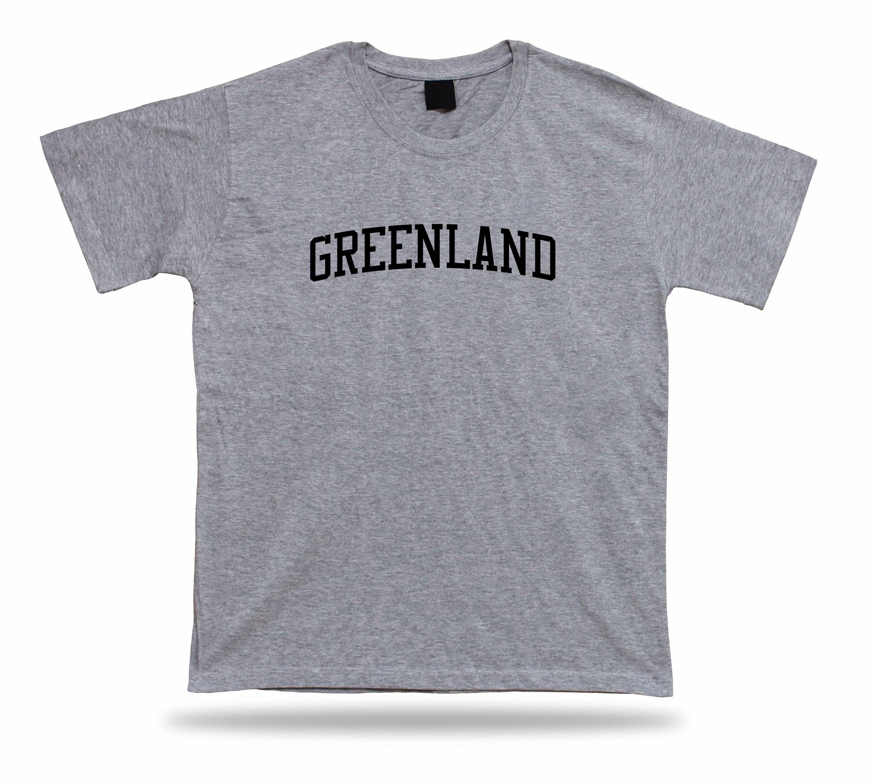 T-Shirt Stylisch GREENLAND Tee Geschenkidee Modern Fashion Sport Nordamerika Inuit - Bild 5 von 8
