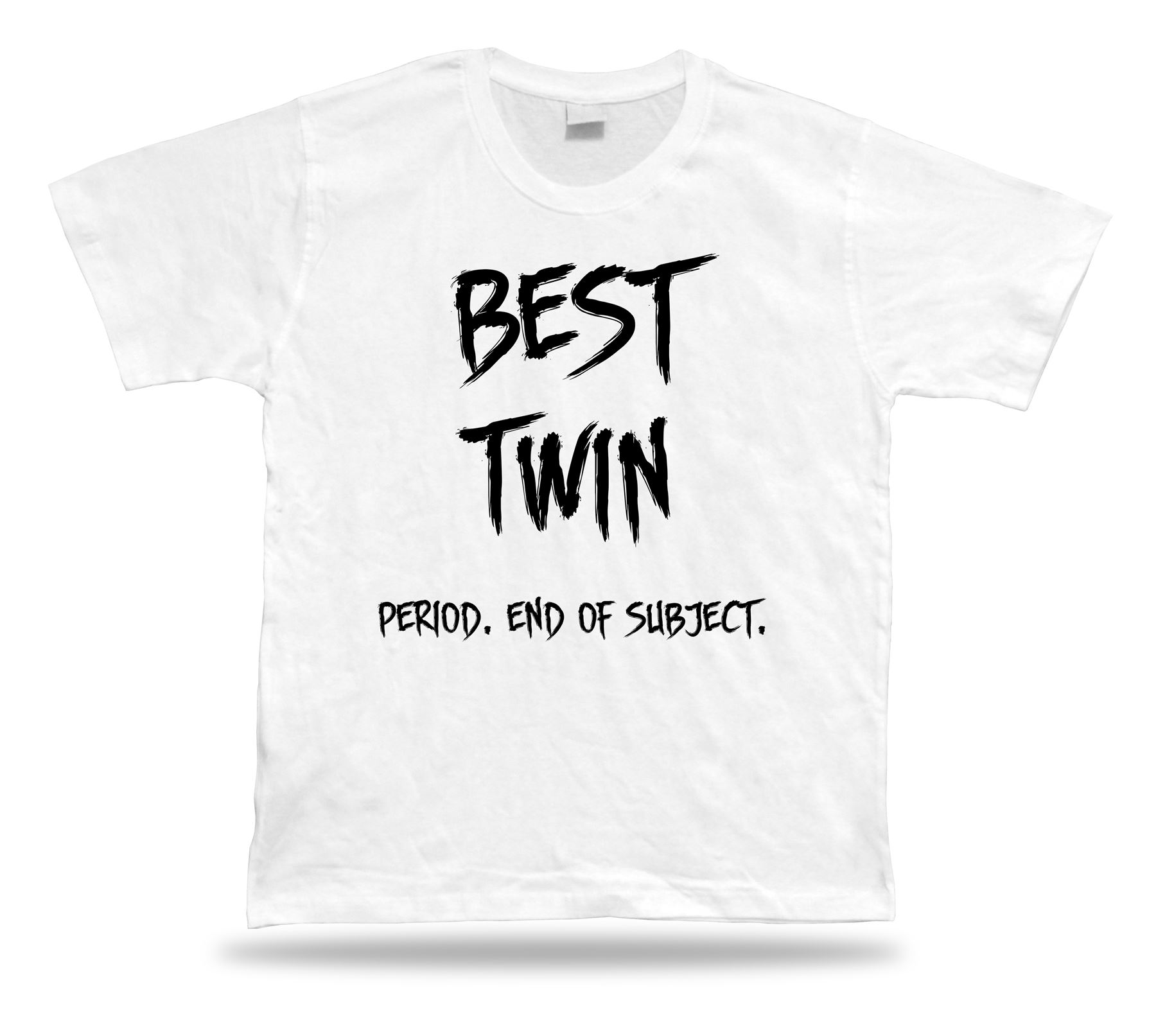 T-Shirt Ende des Motivs bester Anlass Geschenk tolles Twin BFF Familie Nr. 1 Glück T-Shirt - Bild 8 von 8